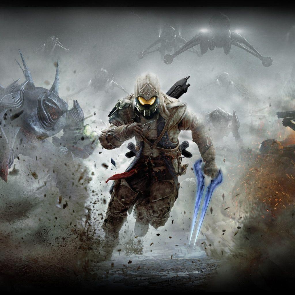 1024x1024 Video Game Phone Wallpaper