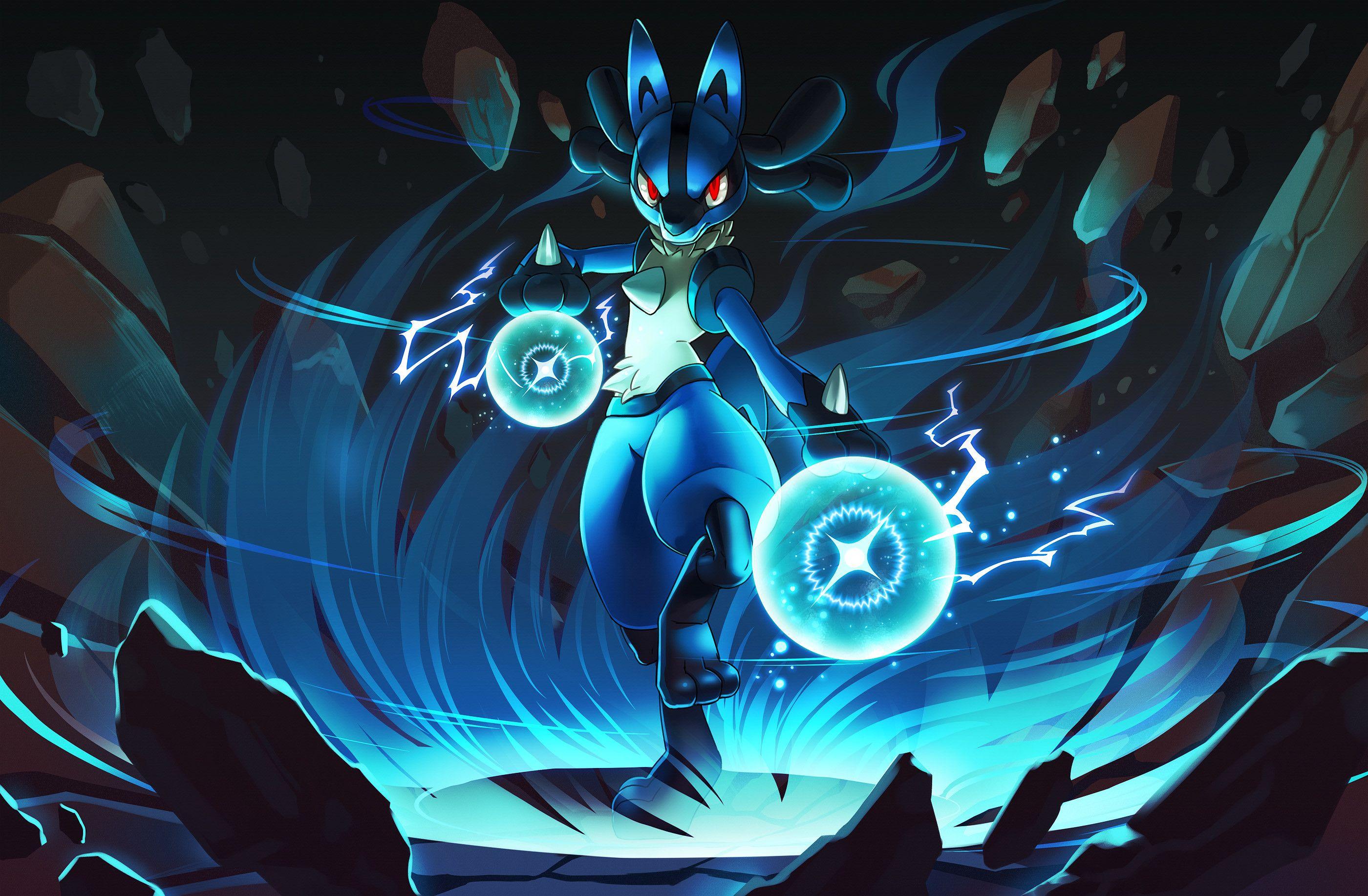 real pokemon lucario