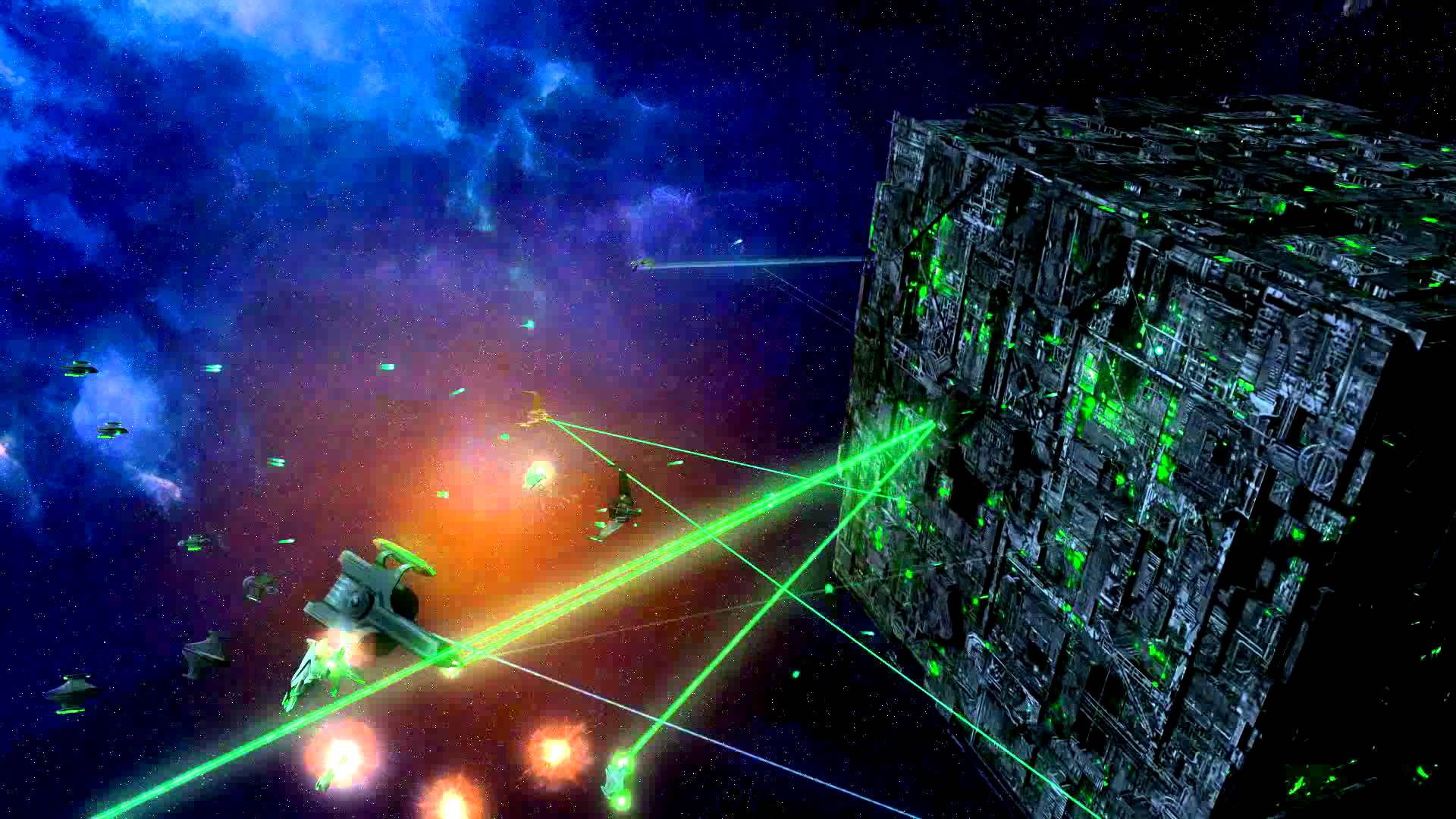 1920x1080 Star Trek Borg Cube Wallpaper