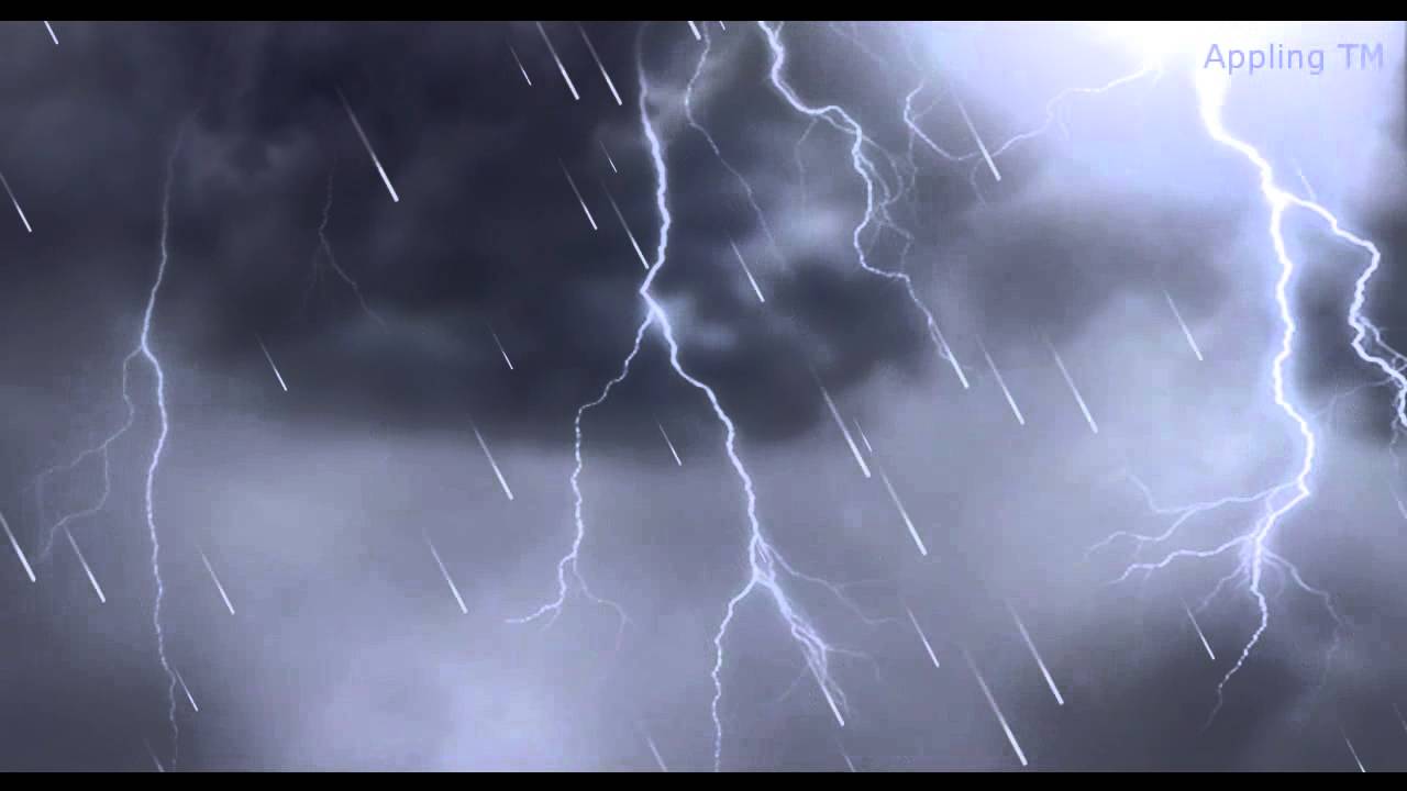 1280x720 Lightening Storm Wallpaper