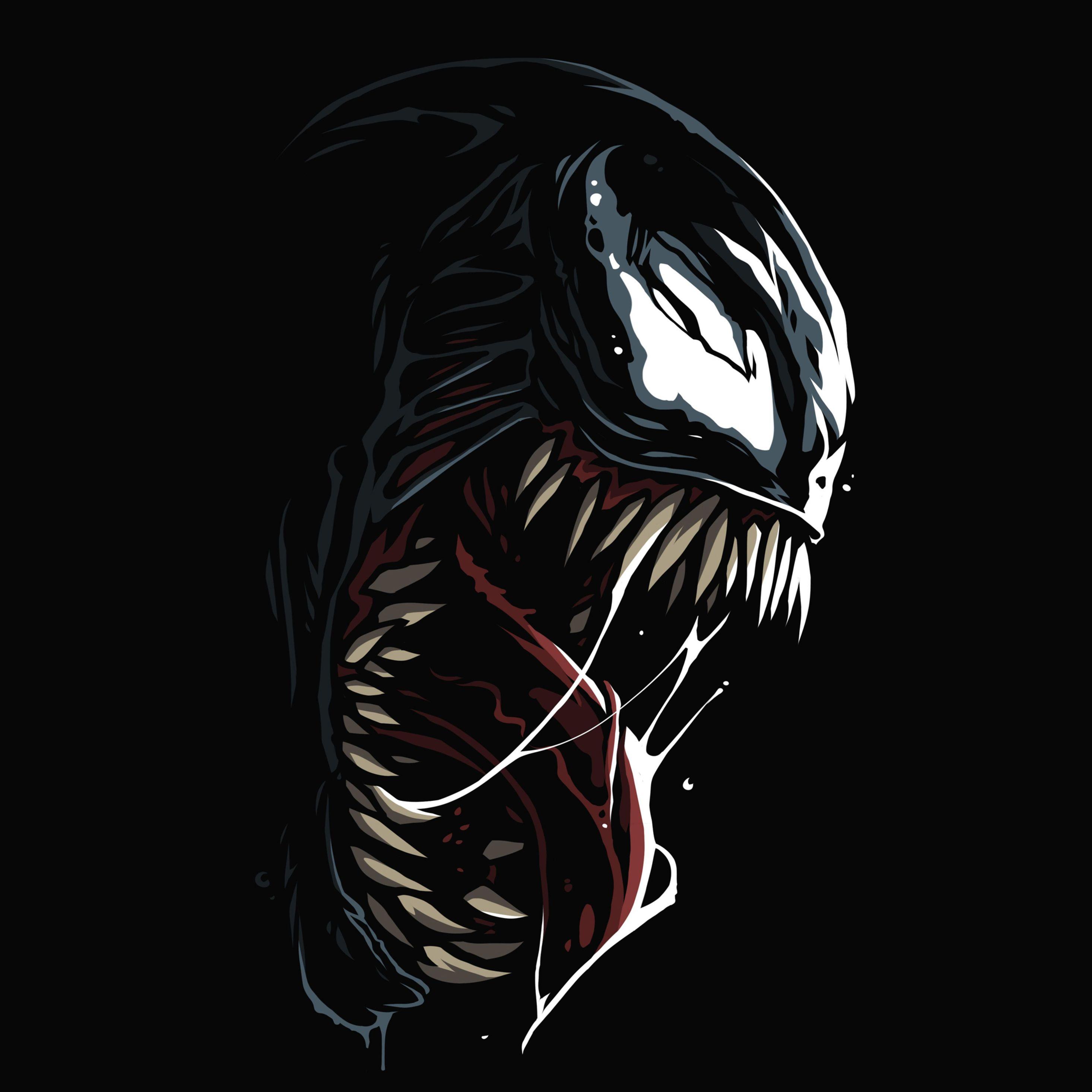2932x2932 Venom Amoled 4k iPad Pro Retina Display HD 4k Wallpaper