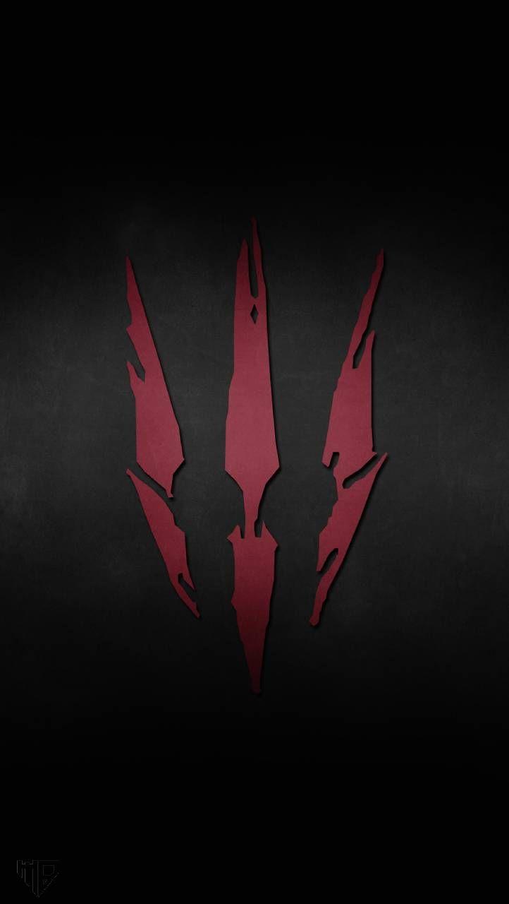 722x1280 Witcher Medallion Wallpaper