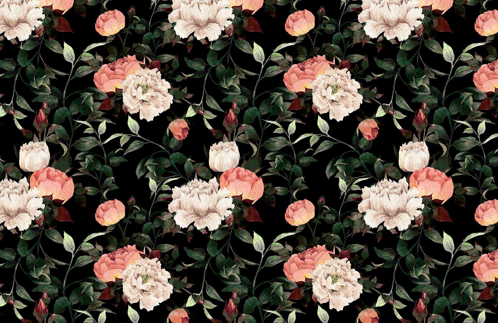 Black Vintage Floral Wallpapers - Top Free Black Vintage Floral