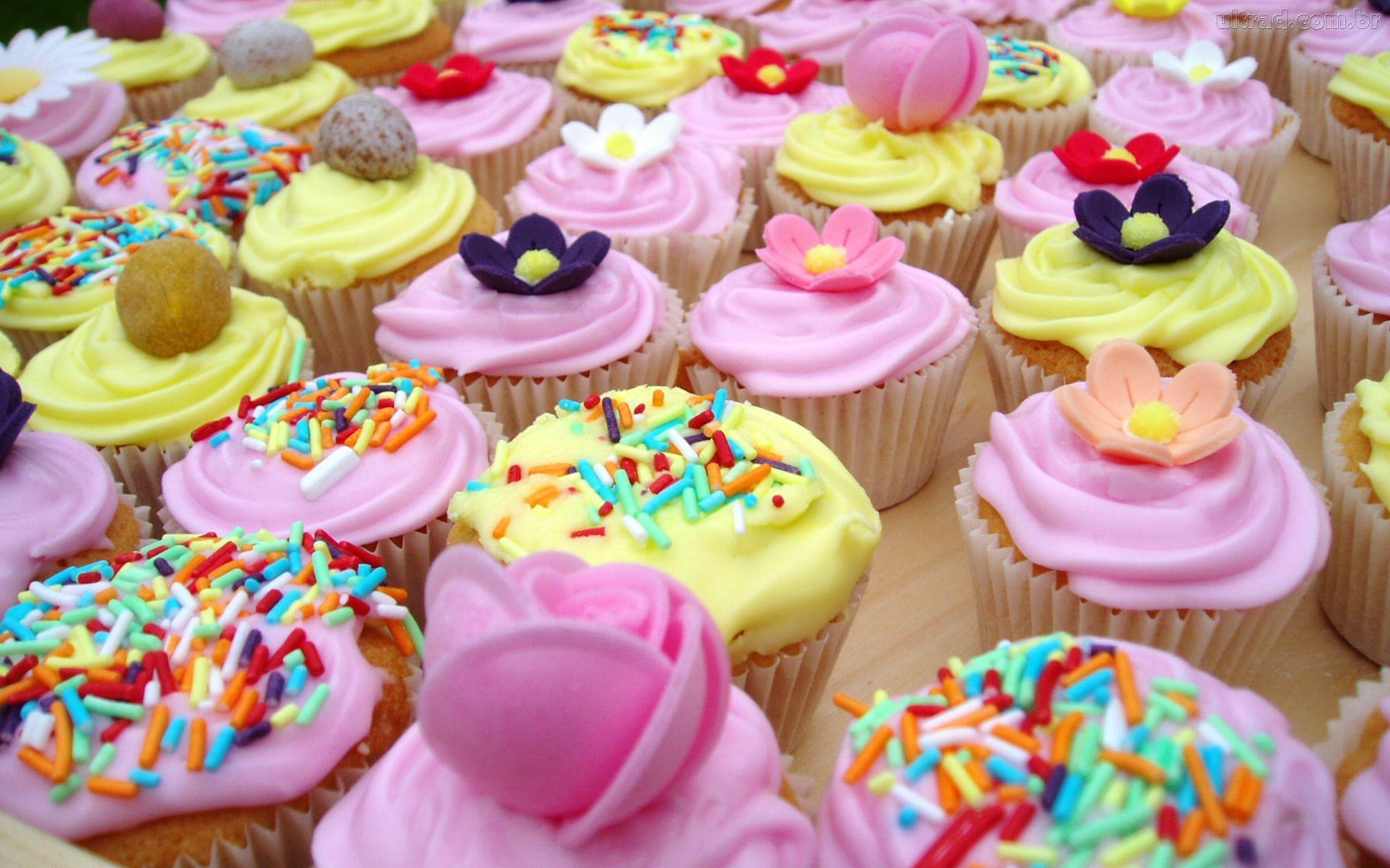 1920x1200 Cupcake Wallpaper. Hello Kitty Cupcake Wallpaper, Cupcake Wallpaper and Birthday Cupcake Wallpaper