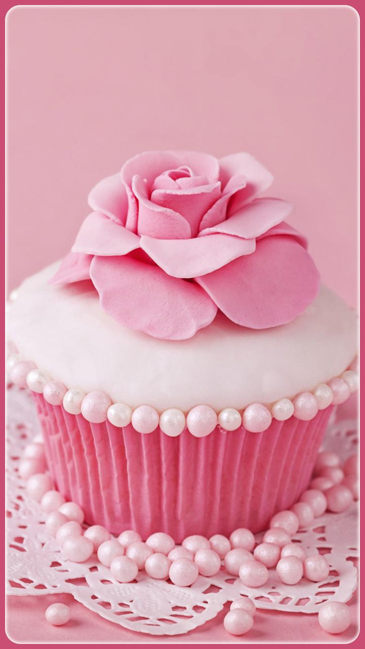 720x1280 HD Amazing Fresh Cupcake Wallpaper for Android