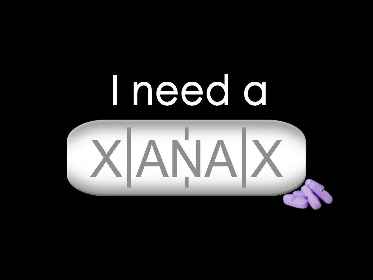 Тату эскиз xanax