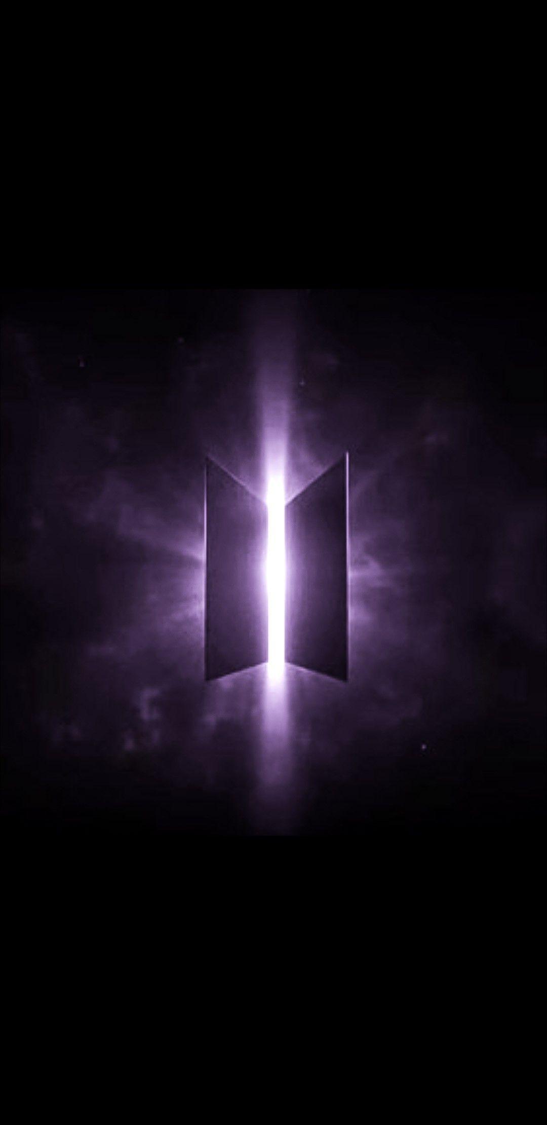 1080x2220 BTS logo wallpaper purple. Bts wallpaper, Wallpaper, Bts spring day wallpaper