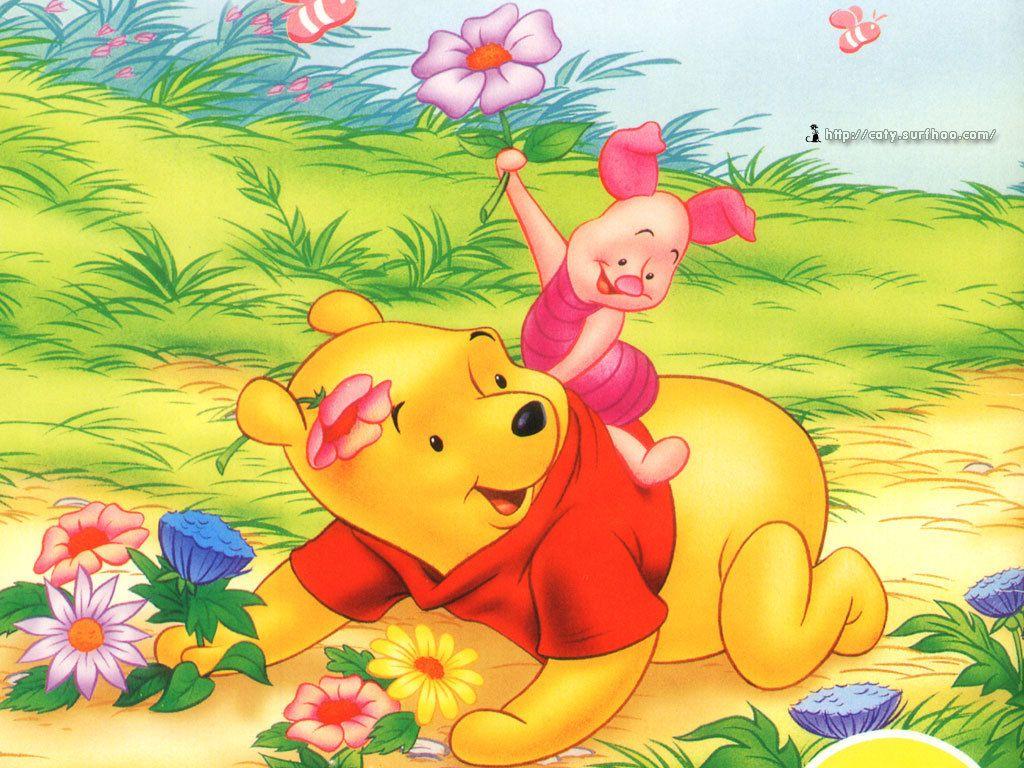 1024x768 Winnie the Pooh Background