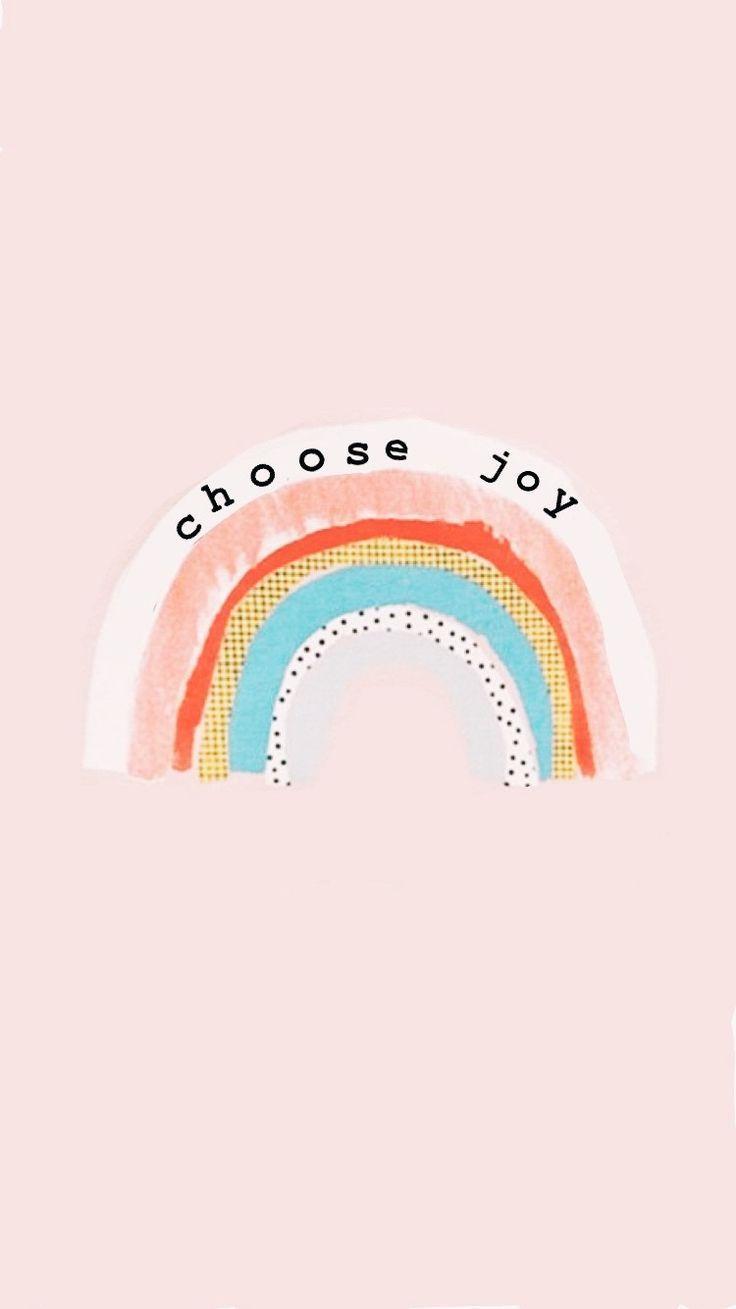 736x1309 Choose Happy Wallpaper