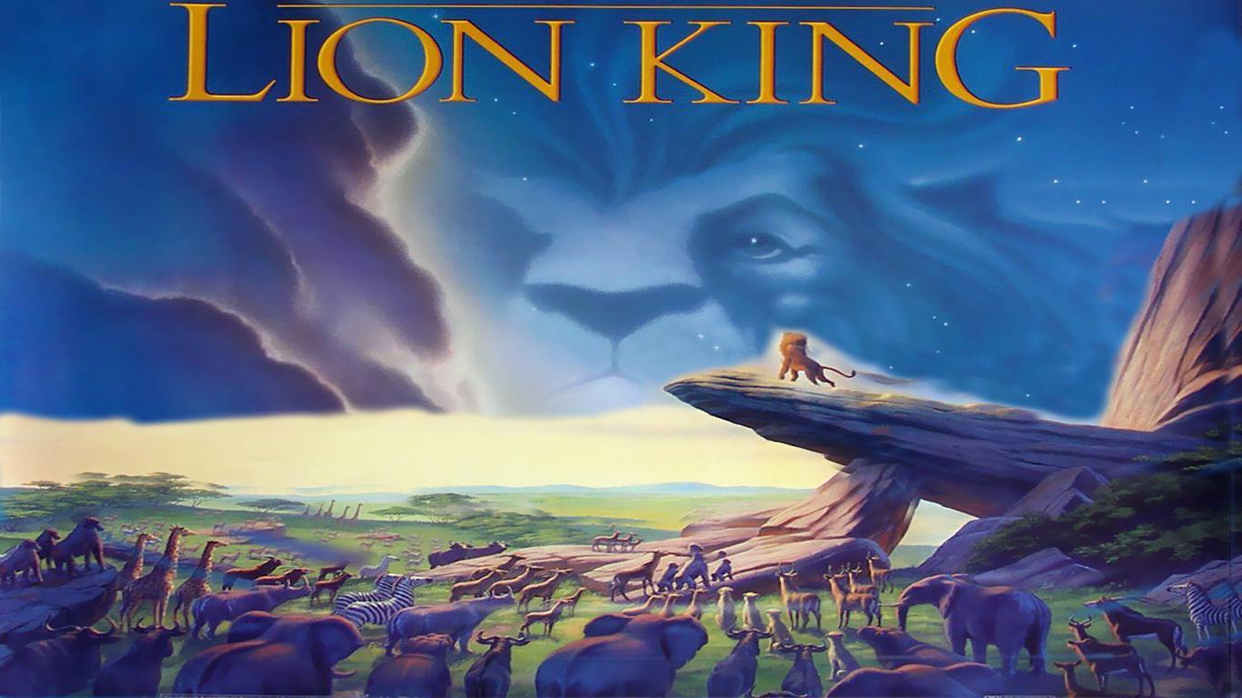 1366x768 The Lion King Movie Poster Wallpaper, 1366×60584
