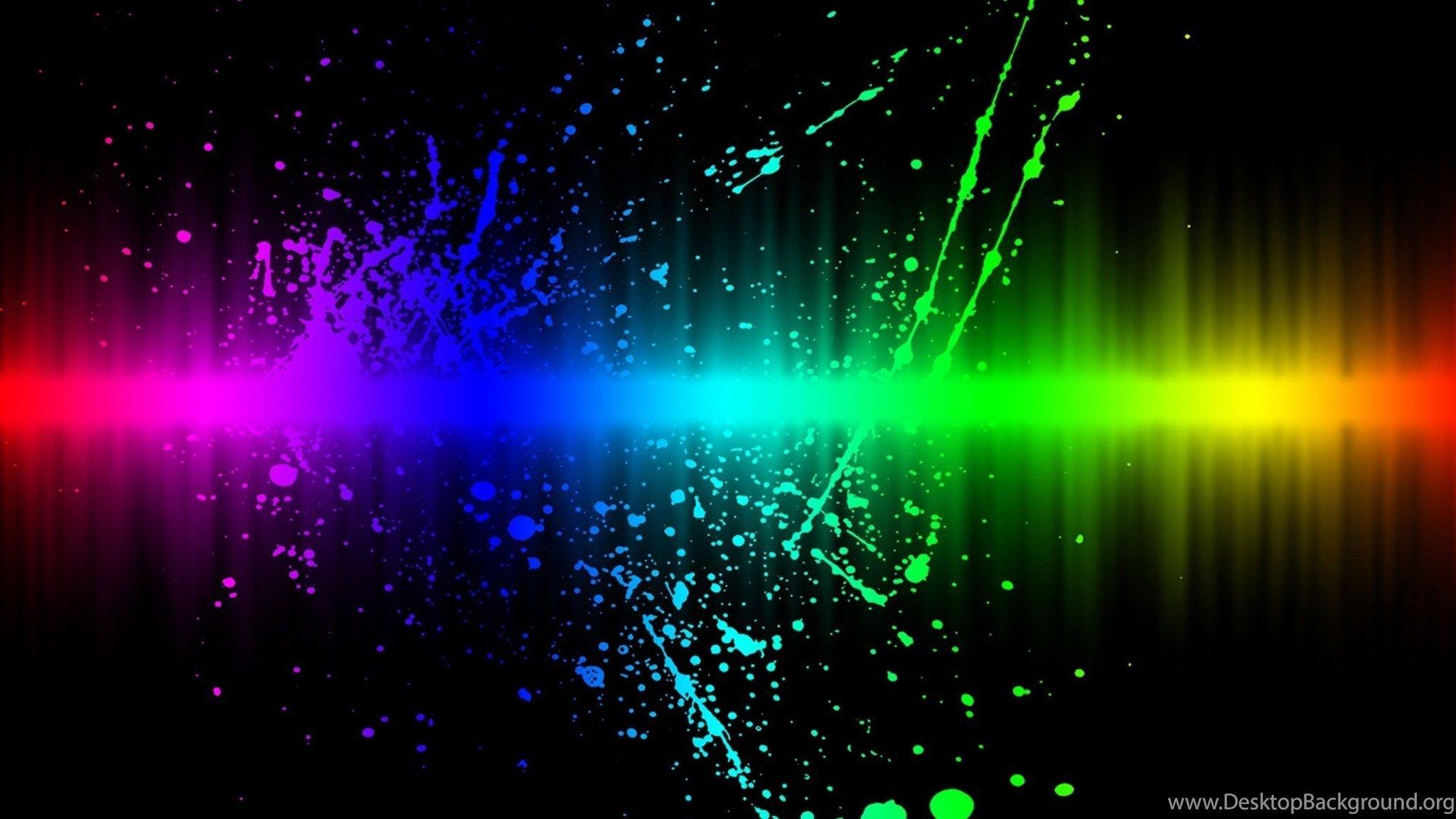2048x1152 Cool Wallpaper 1920x1080 With Colorful Rainbow Paint Desktop