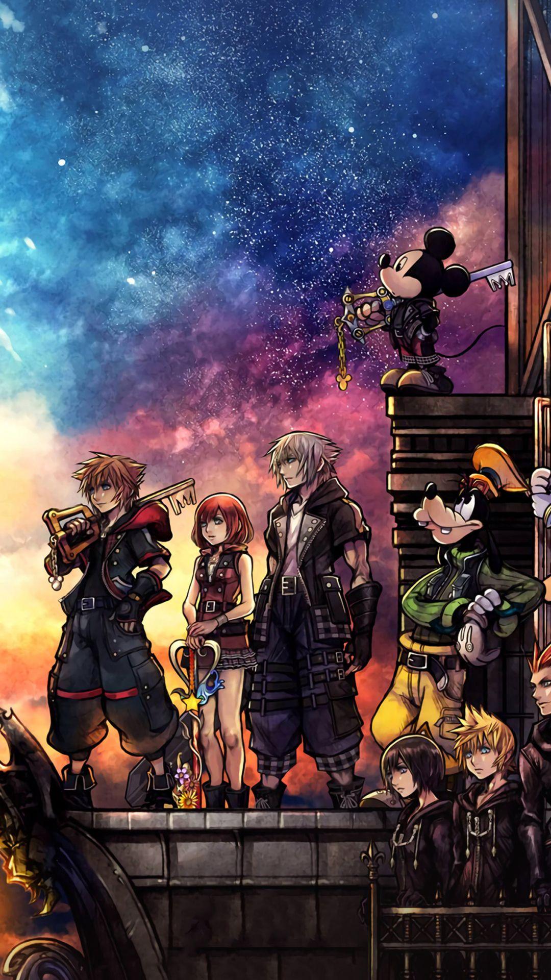 1080x1920 Video Game Kingdom Hearts III (1080x1920) Wallpaper