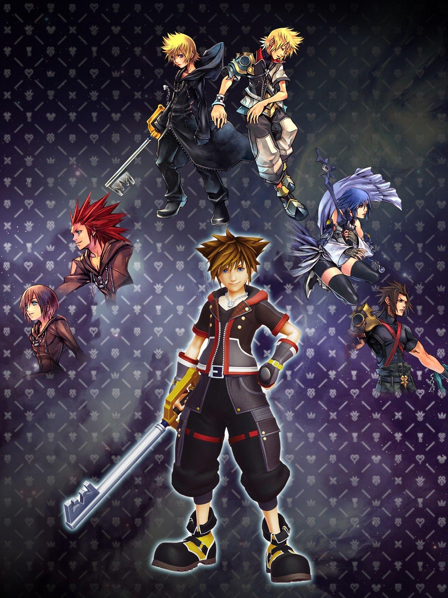 1536x2048 Kingdom Hearts 3 Wallpaper