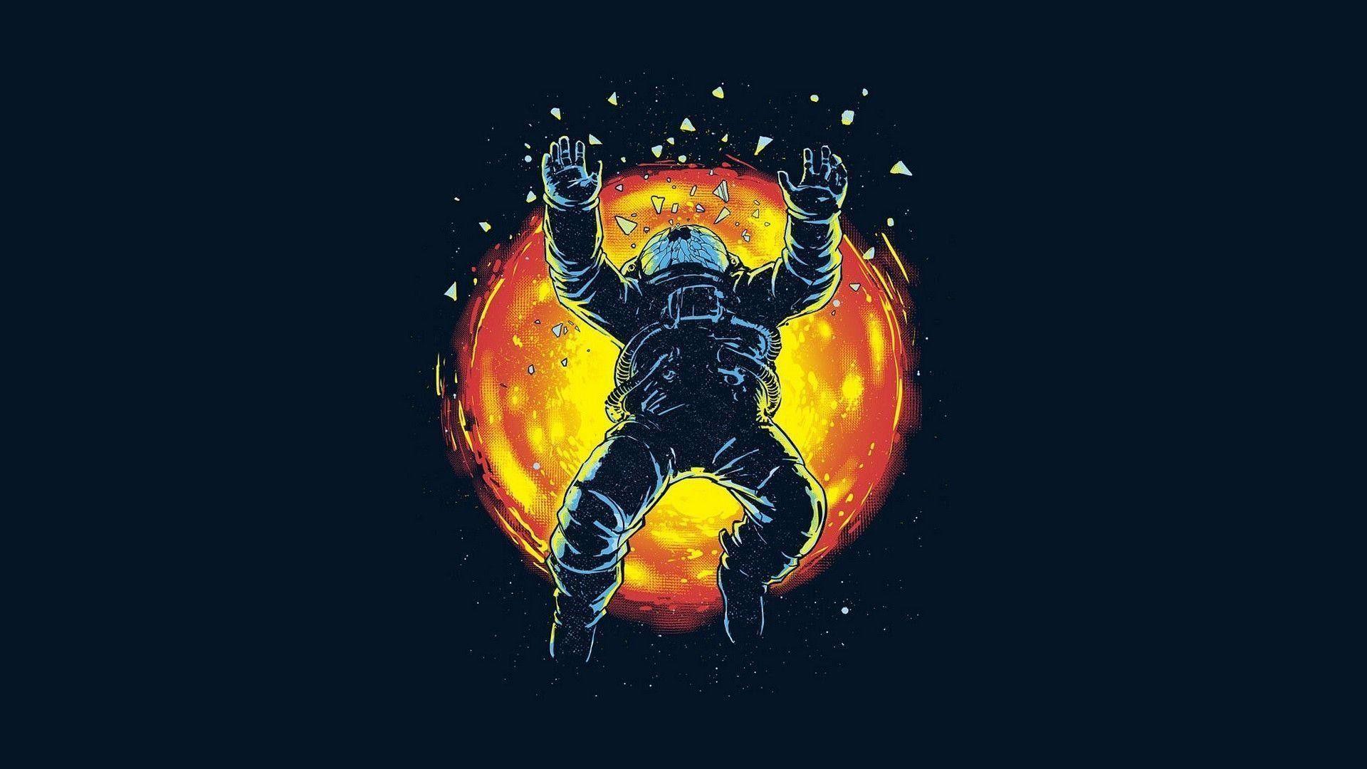 1920x1080 Sloth Astronaut