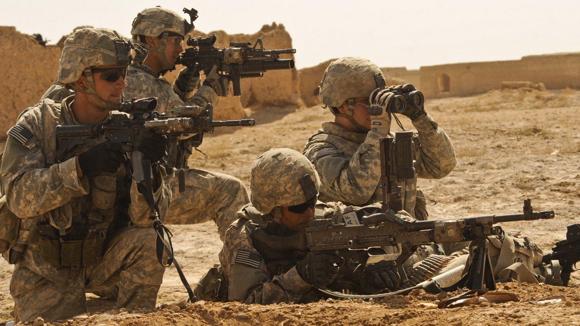 1920x1080 Soldiers war guns army Afghanistan US Marines Corps US Army soldat