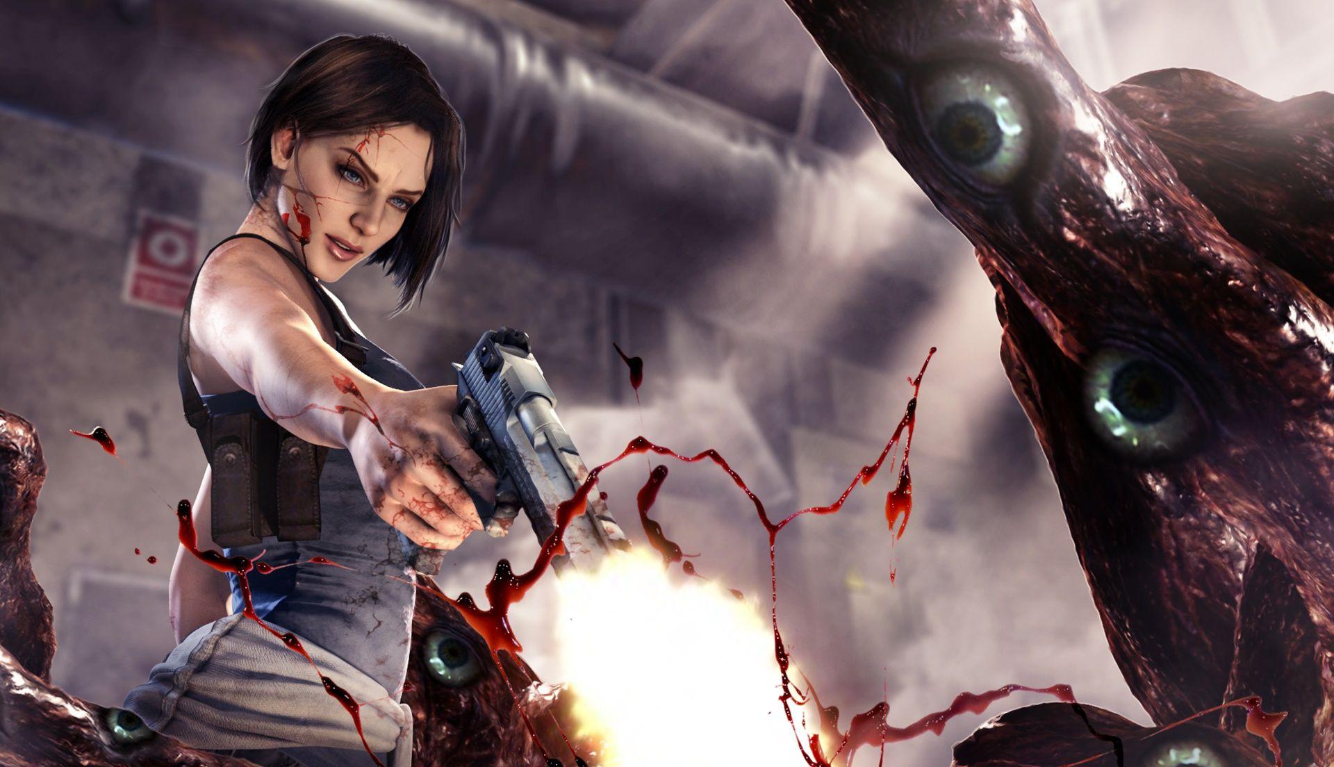 1920x1104 Resident Evil 3: Nemesis HD Wallpaper. Background Image