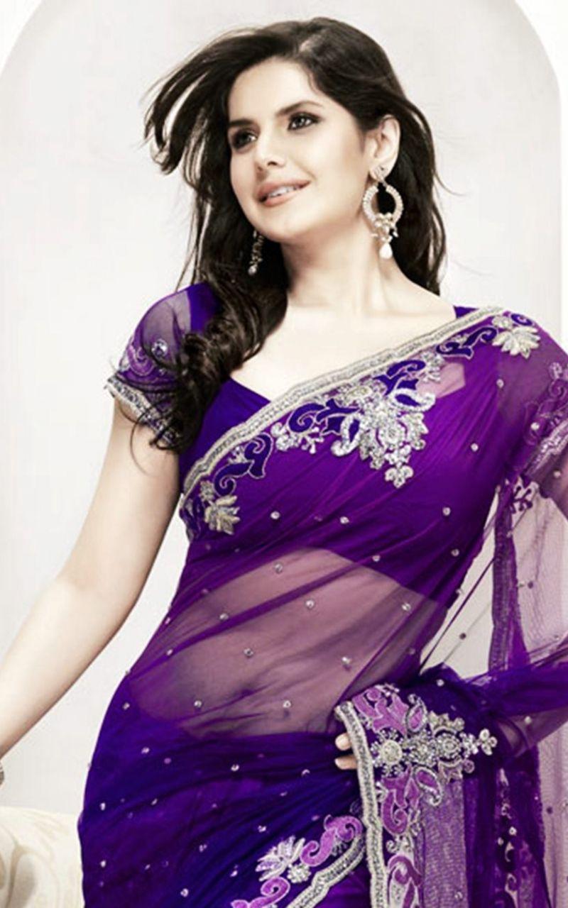 800x1280 Free download Download Zarine Khan in saree photo latest HD