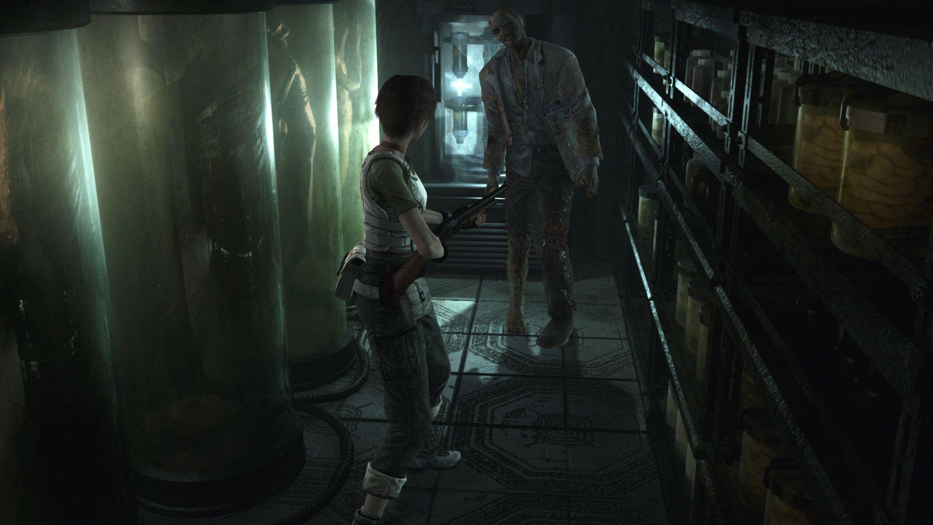 1920x1080 First and Screenshots for Resident Evil 0 Remaster
