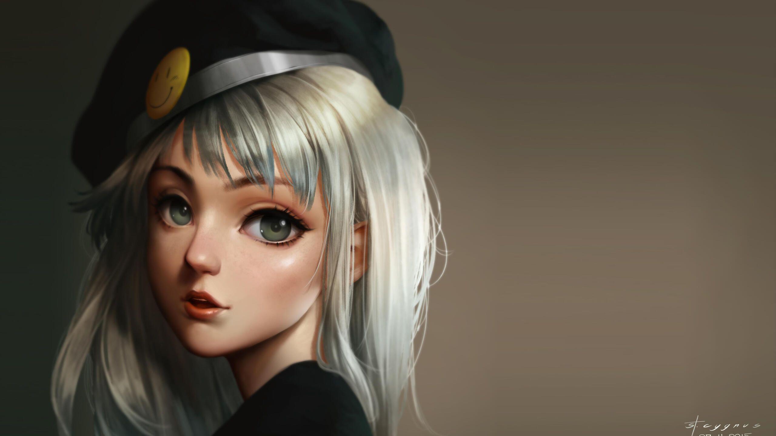 2560x1440 Cute Anime Girl Digital Art 1440P Resolution HD 4k