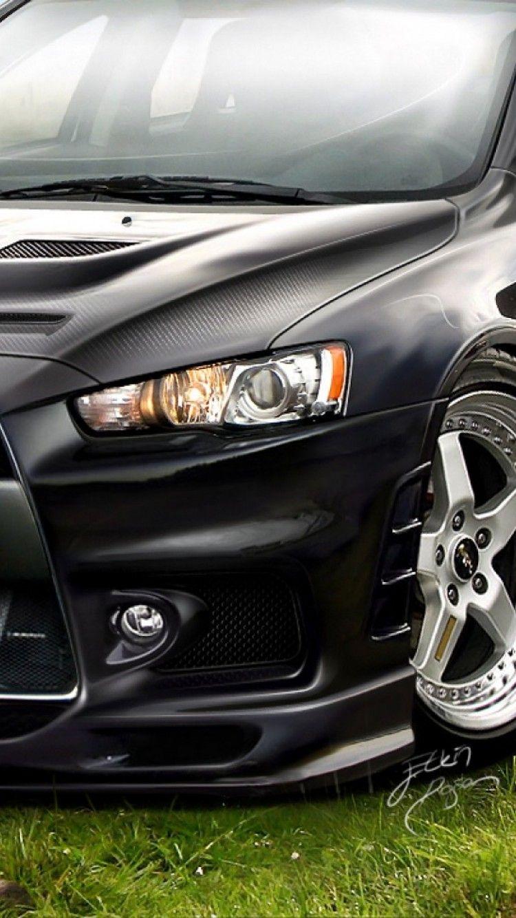 750x1334 Mitsubishi Lancer Evolution X HD Wallpaper iPhone 6 / 6S
