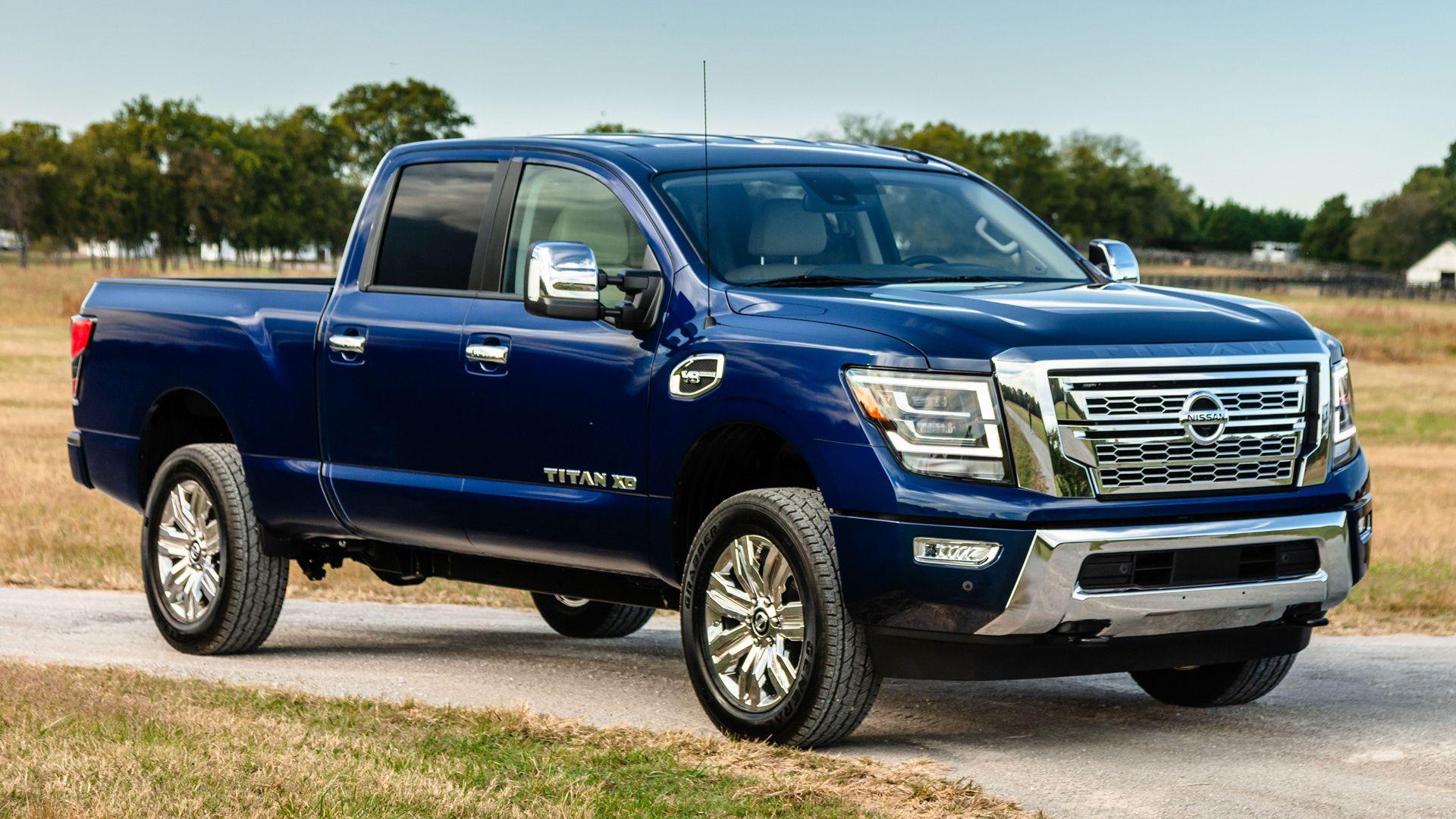 1920x1080 Nissan Titan XD Crew Cab HD Wallpaper