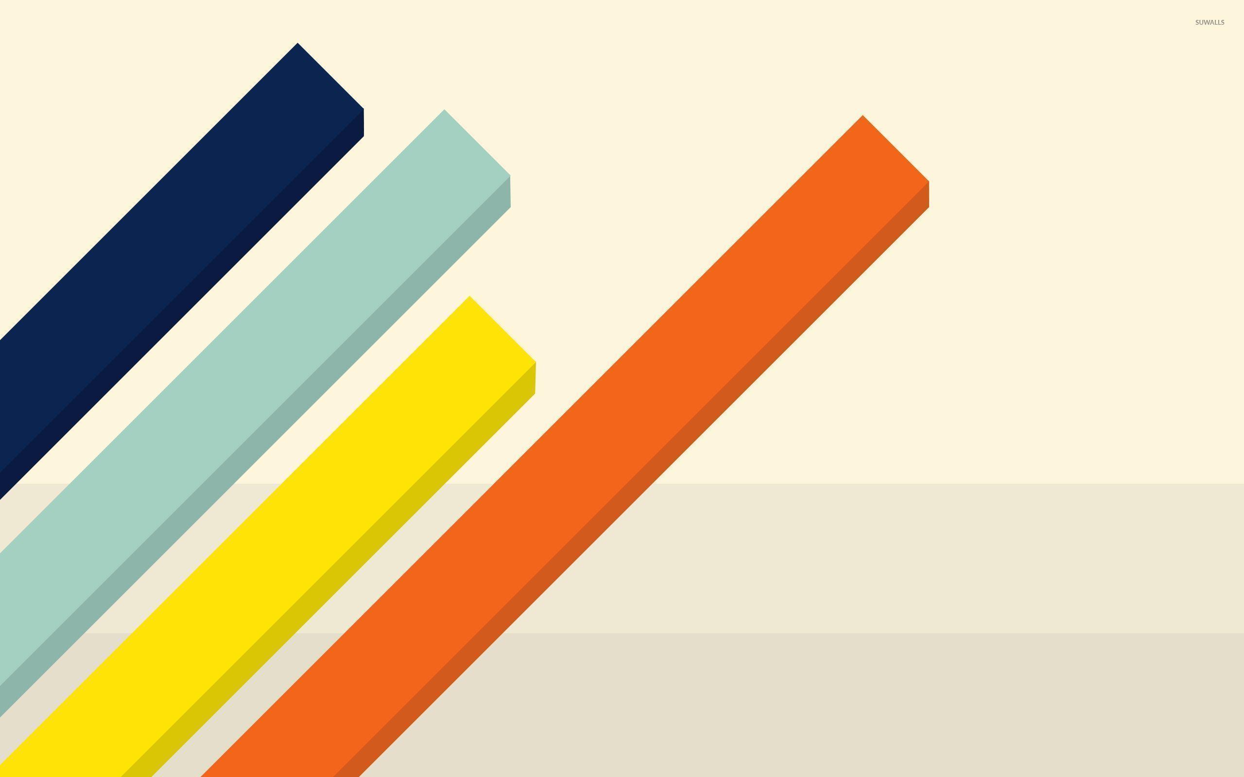 2560x1600 Pastel bars wallpaper wallpaper
