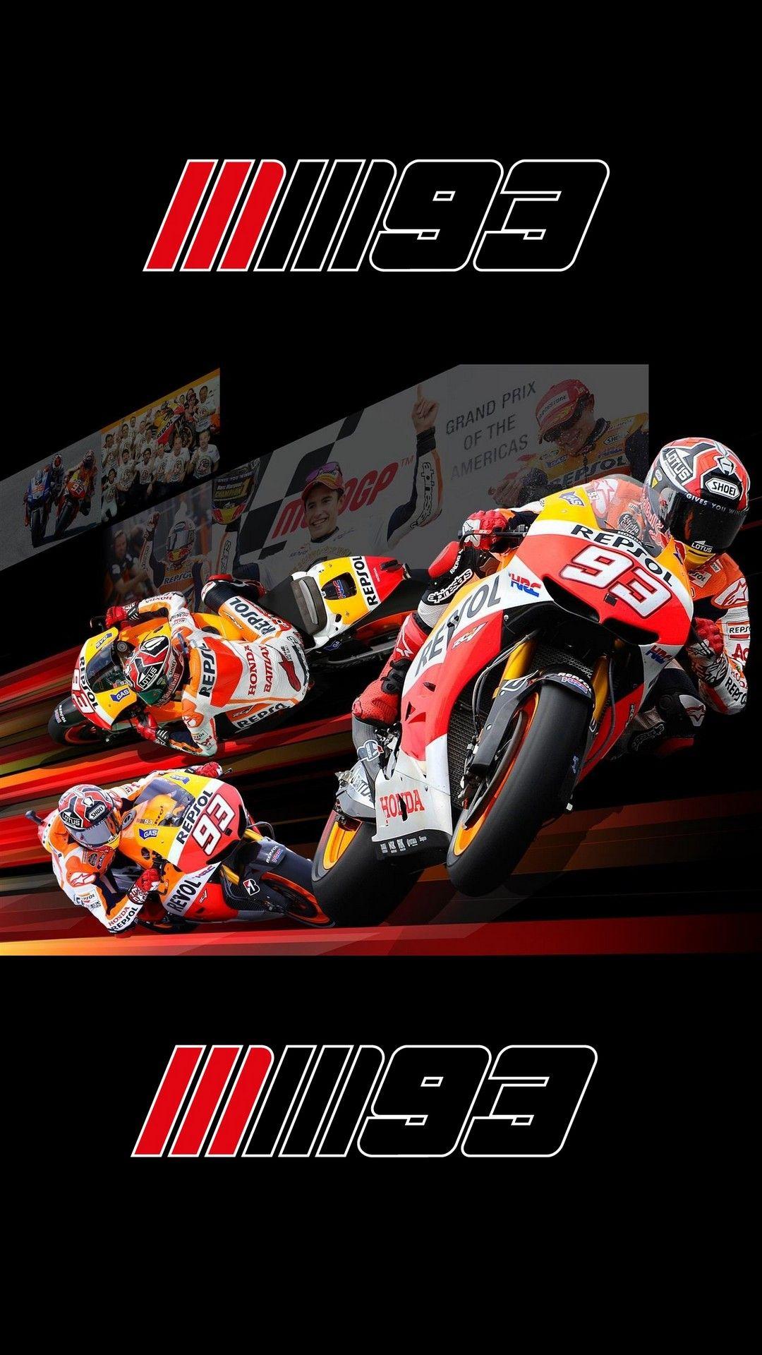 1080x1920 Marc Marquez World Champion Motogp Wallpaper 3D iPhone