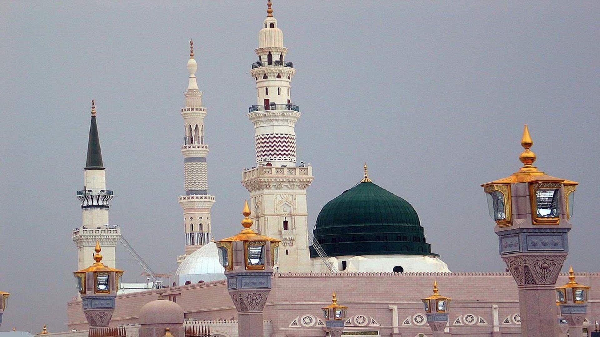 1920x1080 Beautiful Madina Shareef Hd Wallpaper Free Top