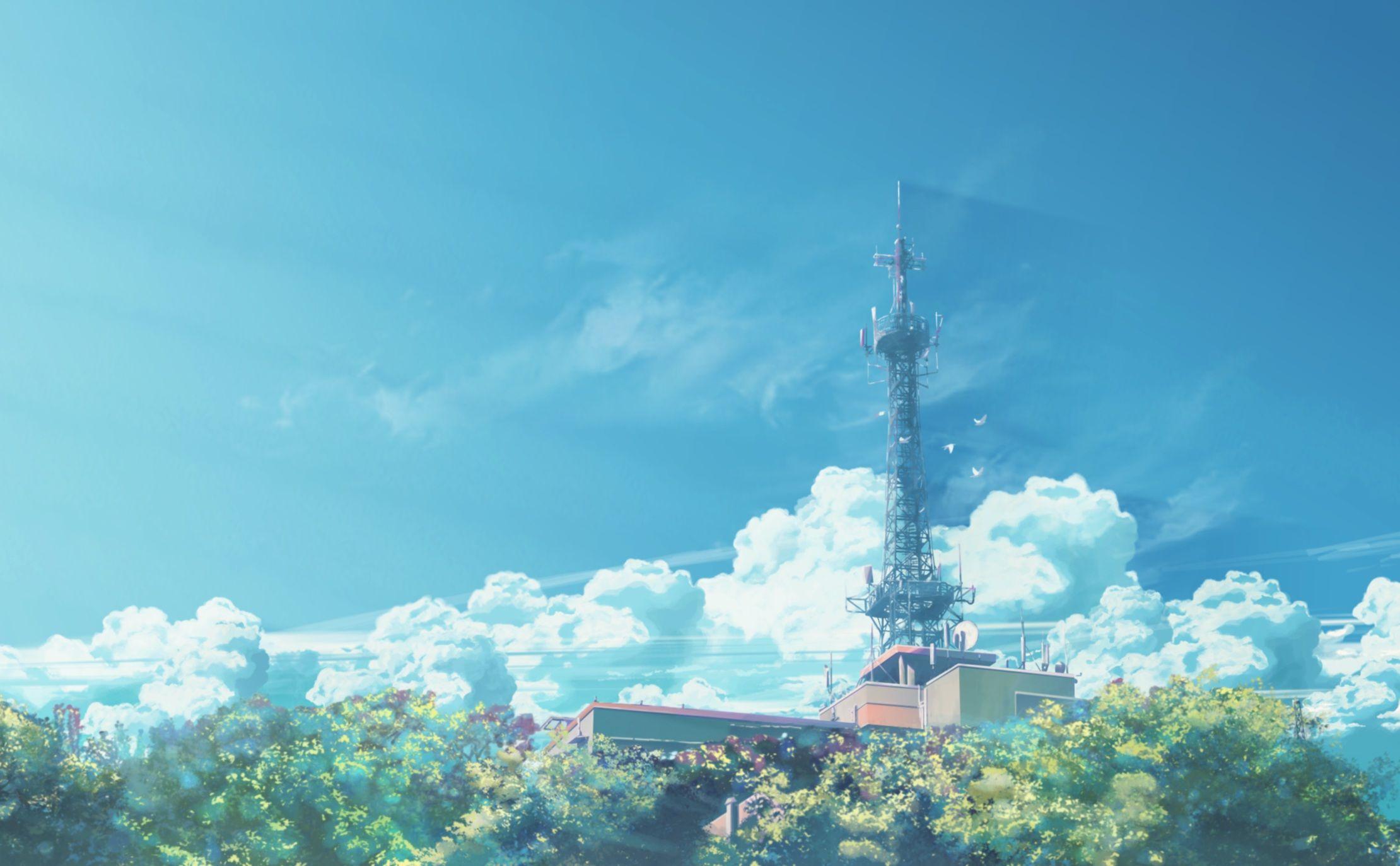 2220x1373 Clouds hatsuame original scenic sky summer wallpaperx1373