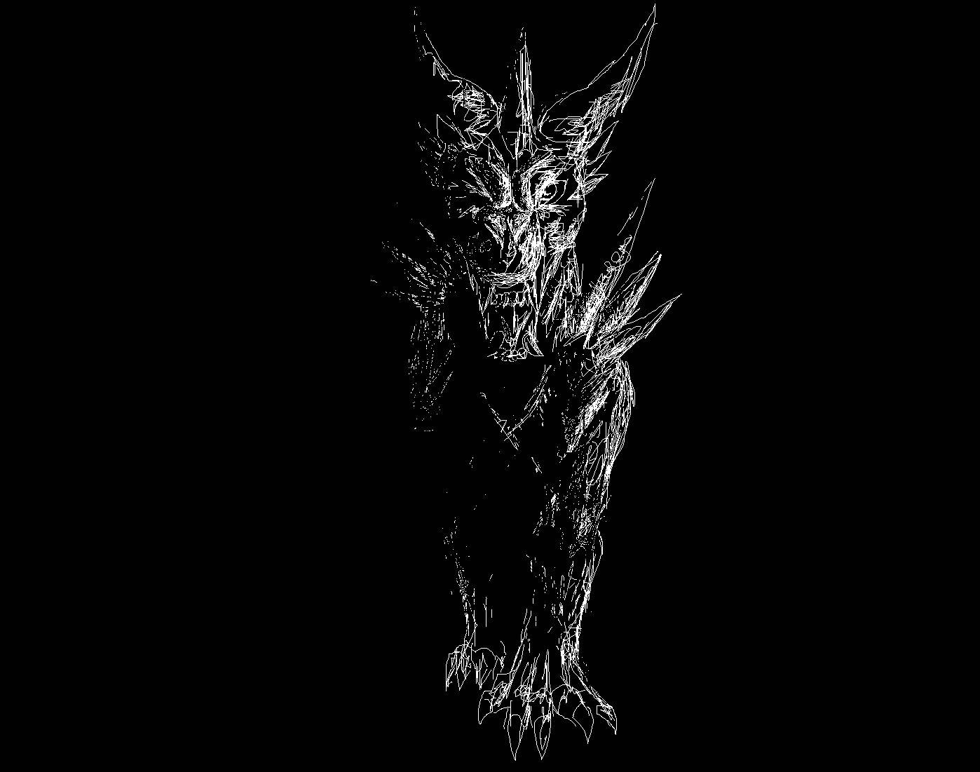 1398x1101 Dark Dragon Wallpaper