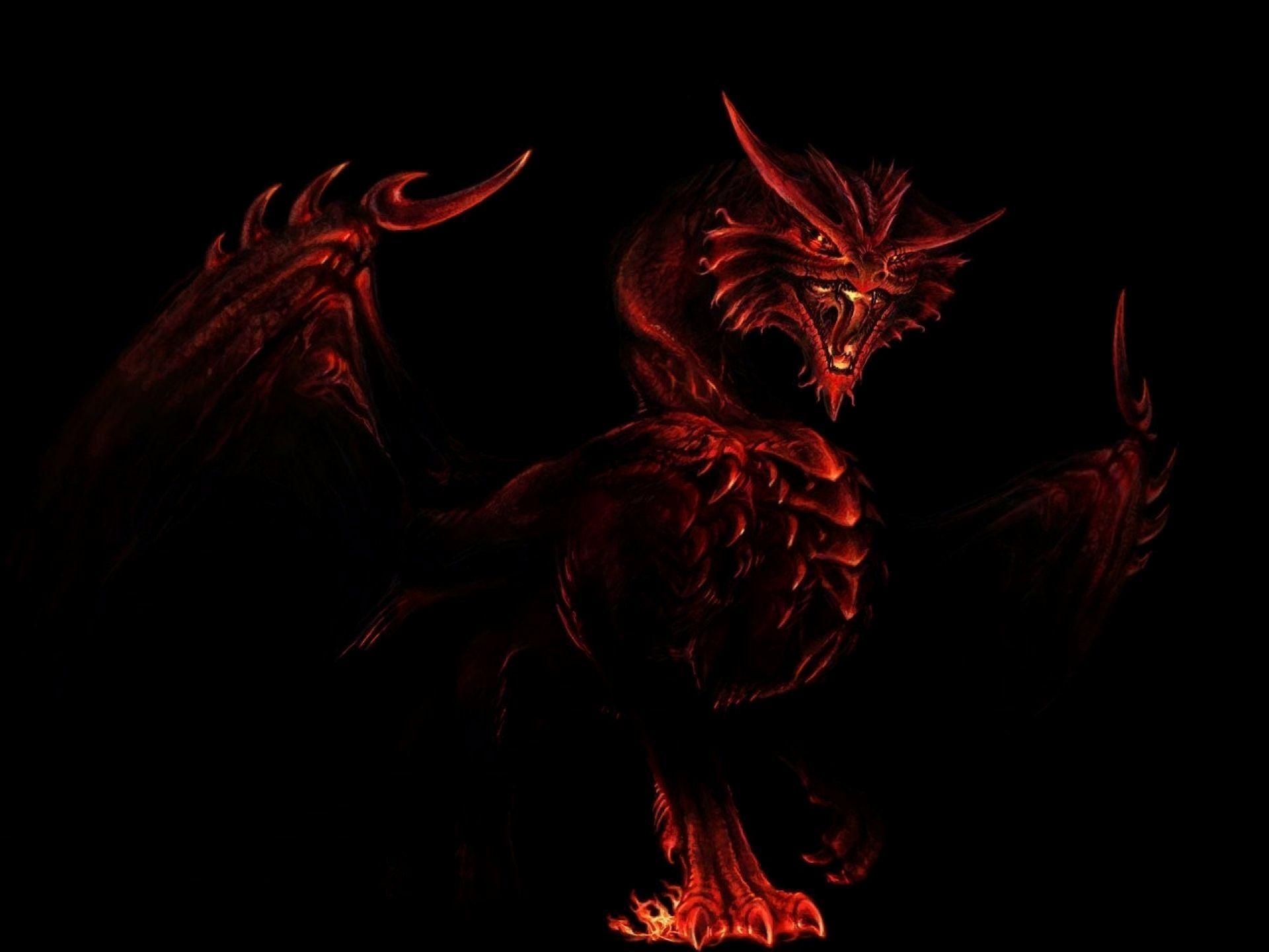 1920x1440 Wallpaper Dark Dragon