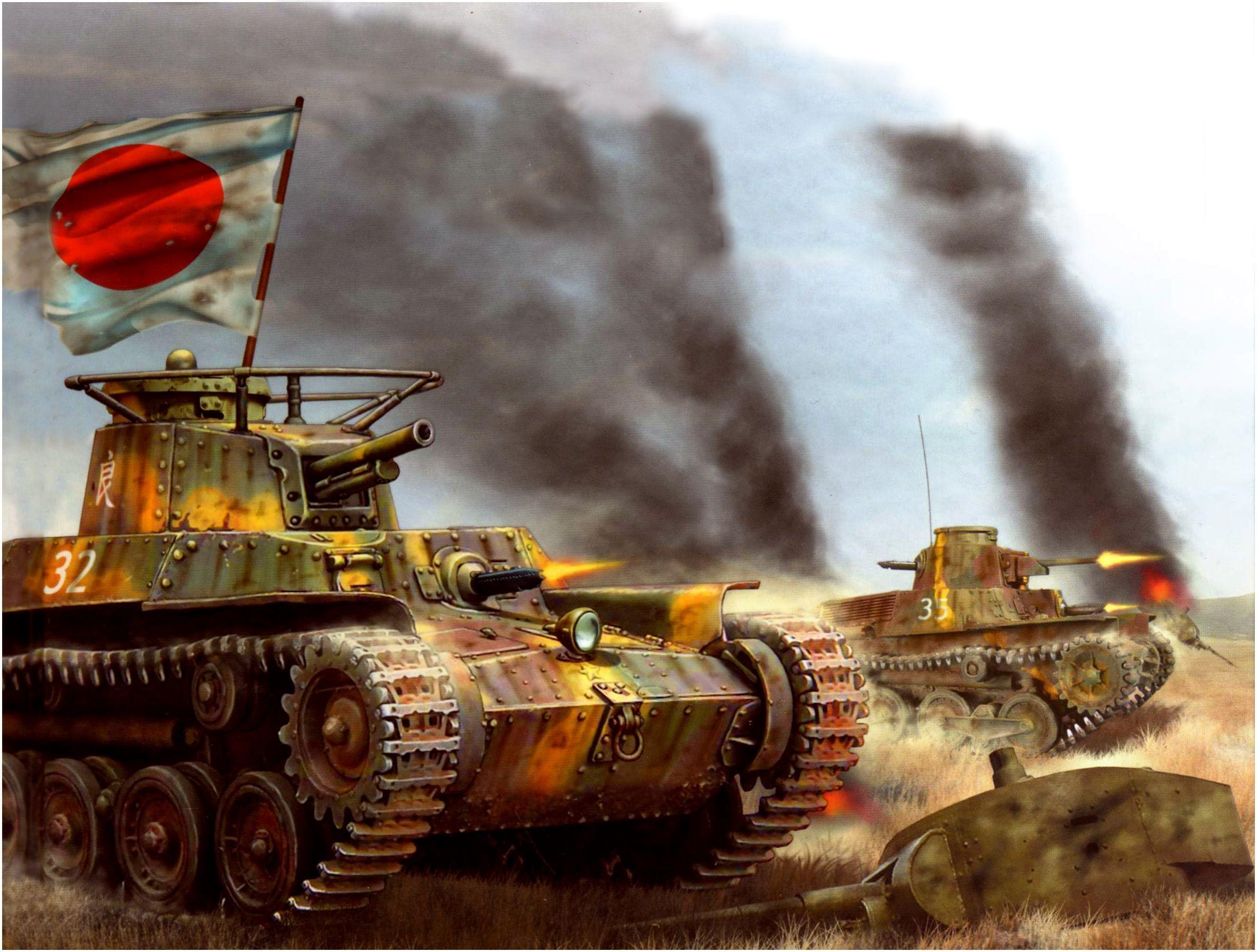 2376x1800 Japanese light tank