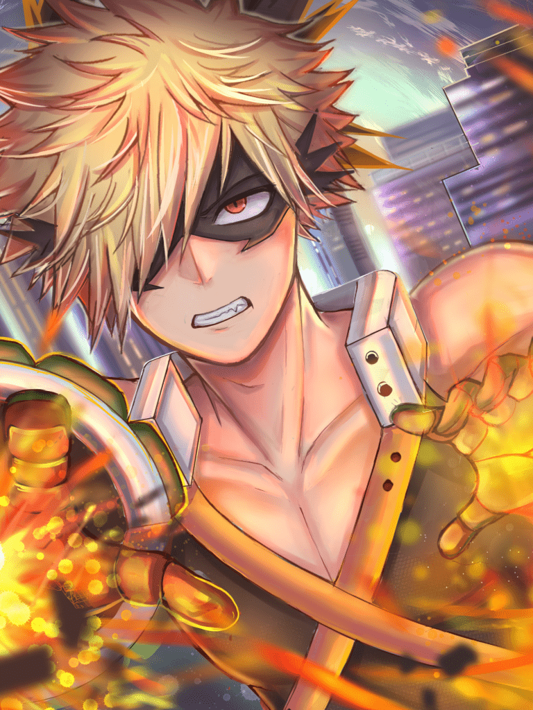 768x1024 Tải xuống 768x1024 Bakugou Katsuki, Boku No Hero Academia, Angry