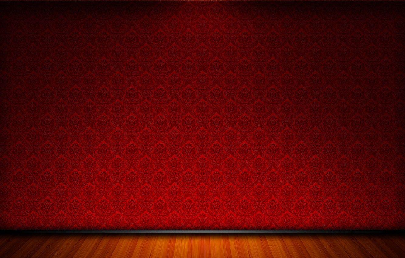 1332x850 Wallpaper red, background, wall, wall, floor, texture image for desktop, section текстуры