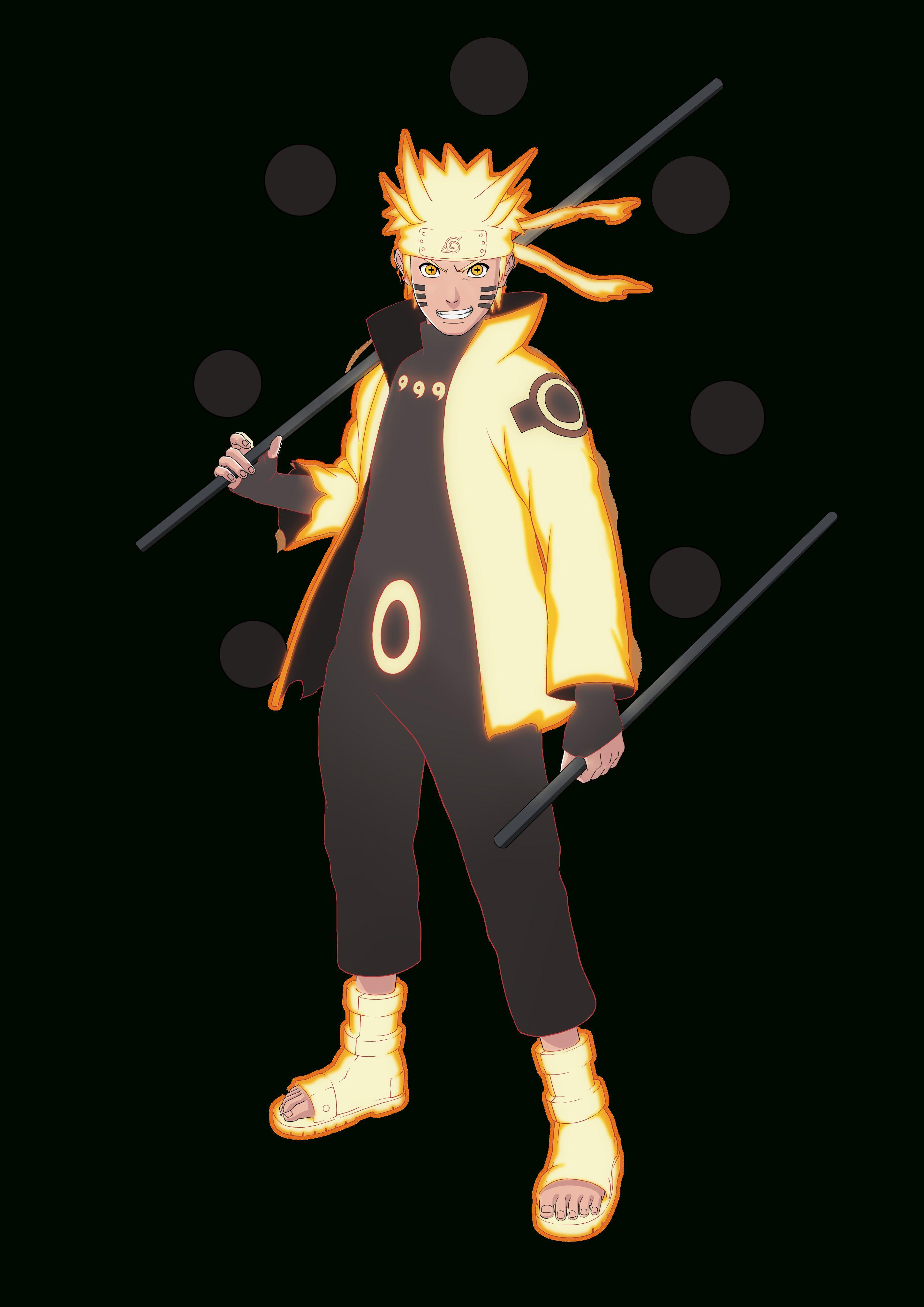 2894x4093 Naruto Sage Of Six Paths - Naruto Rikudo Sennin Mode, Tải xuống