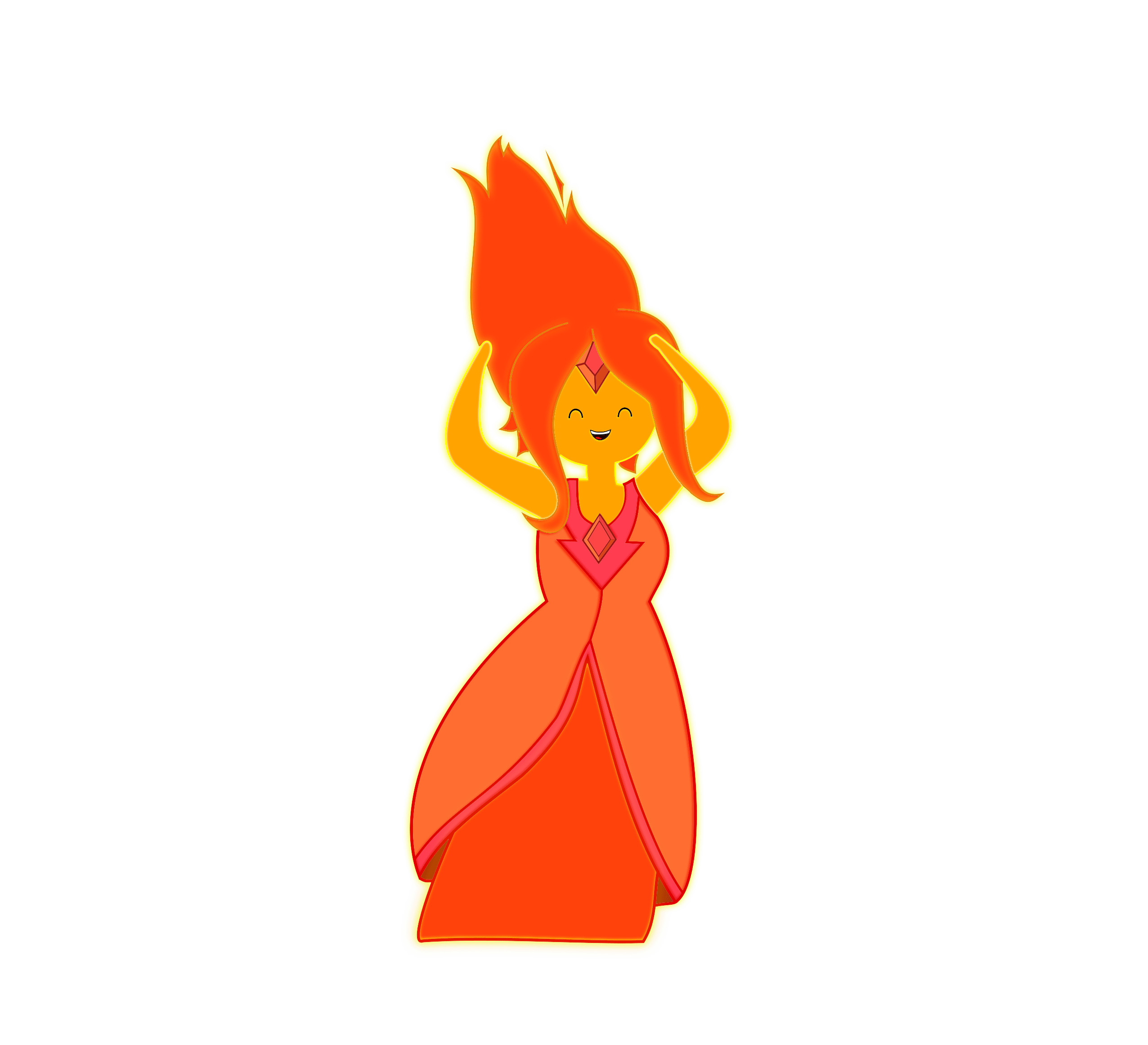 flame princess adventure time wallpaper