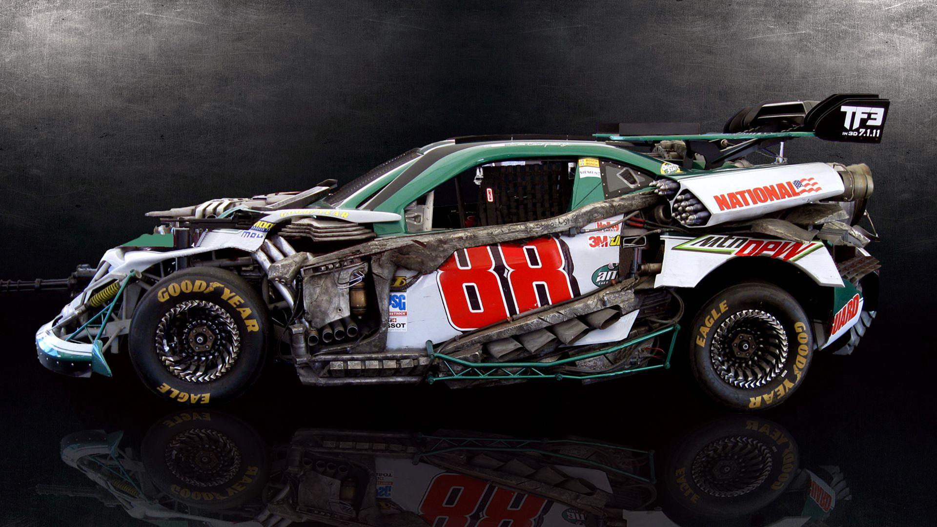 1920x1080 Broken Car Nascar Wallpaper HD / Desktop and Mobile Background