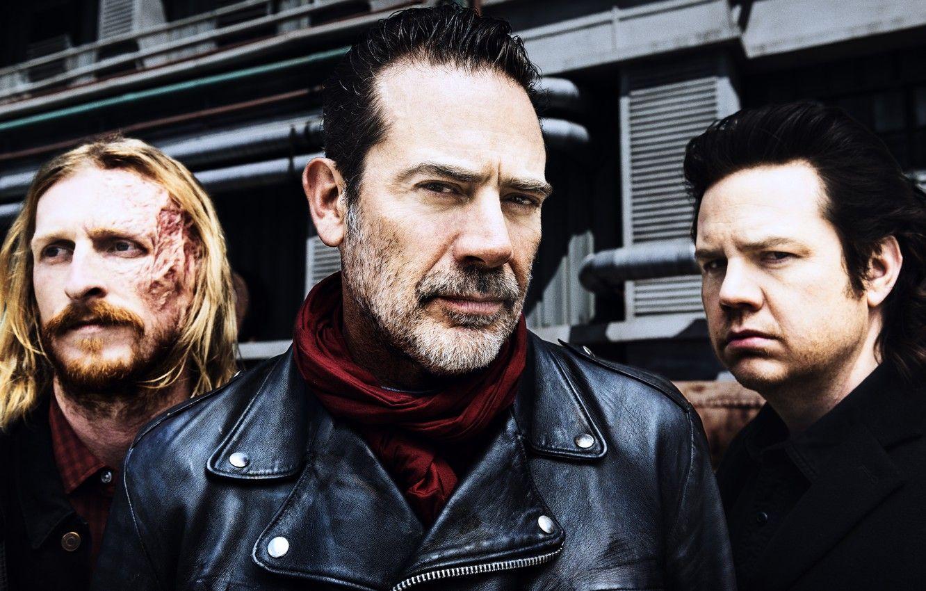 1332x850 Wallpaper The Walking Dead, Dwight, Negan, Dr. Eugene, Season 8