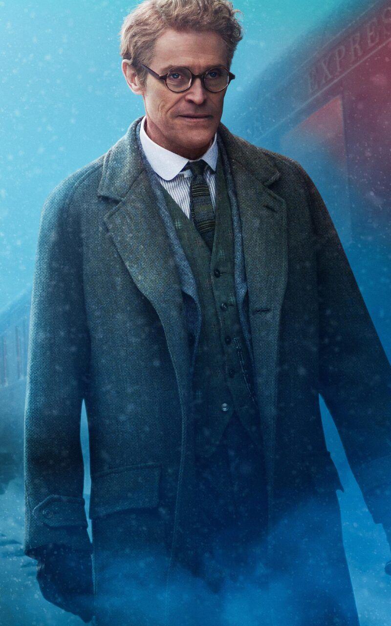 800x1280 Willem Dafoe As Hardman In Murder On The Orient Express