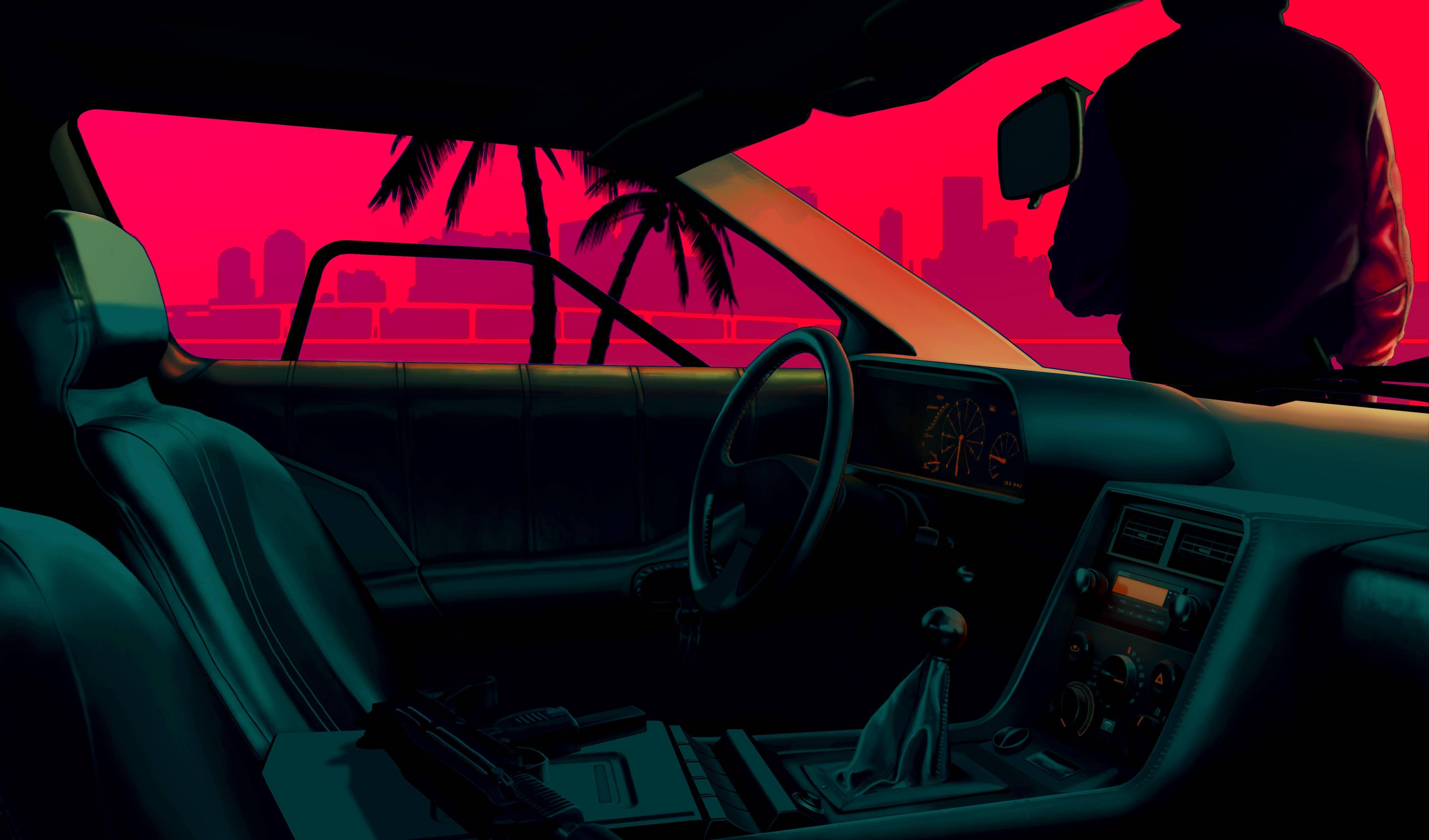 5100x3000 80s 4K Wallpaper