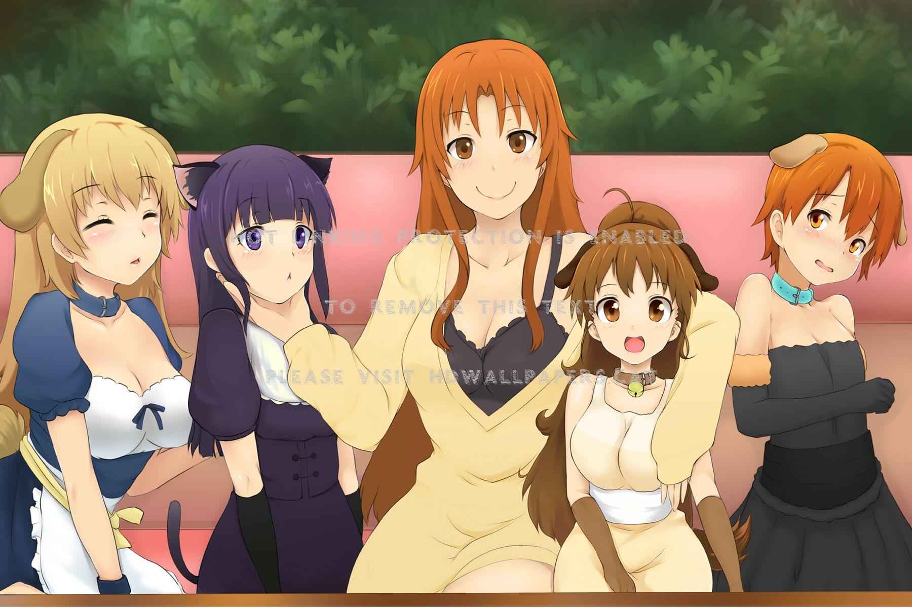 1800x1200 working takanashi animals yamada inami anime