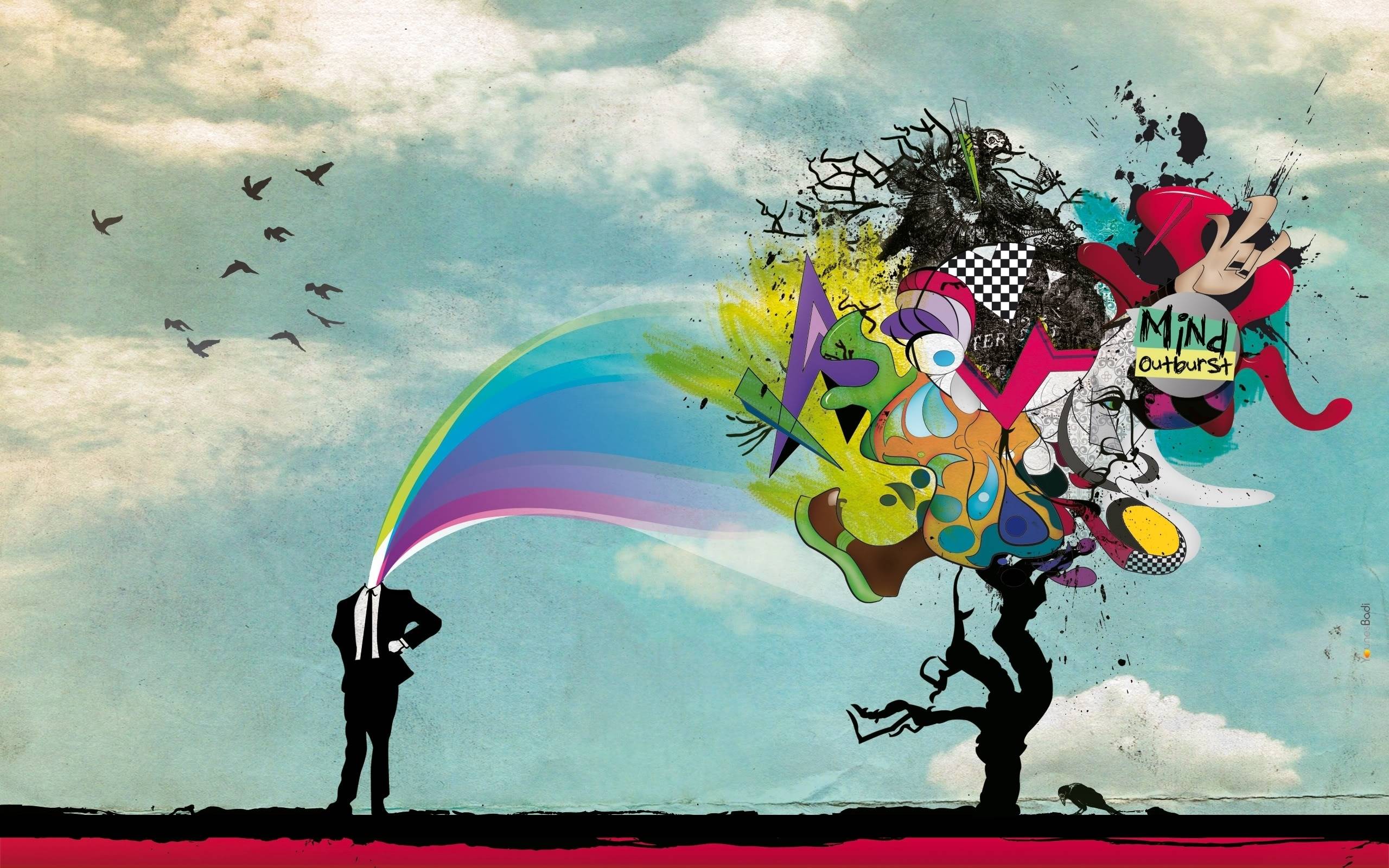 2560x1600 Free Trippy Wallpaper