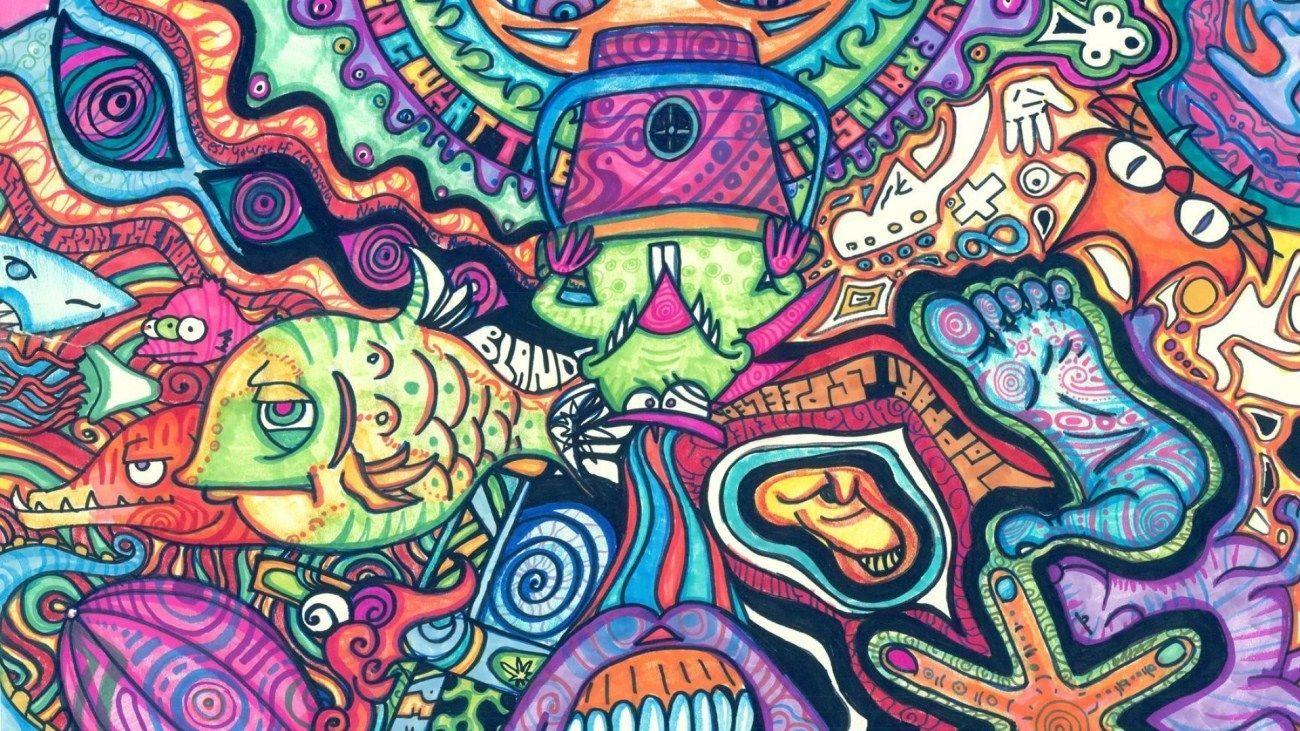 1300x731 Trippy Desktop Background