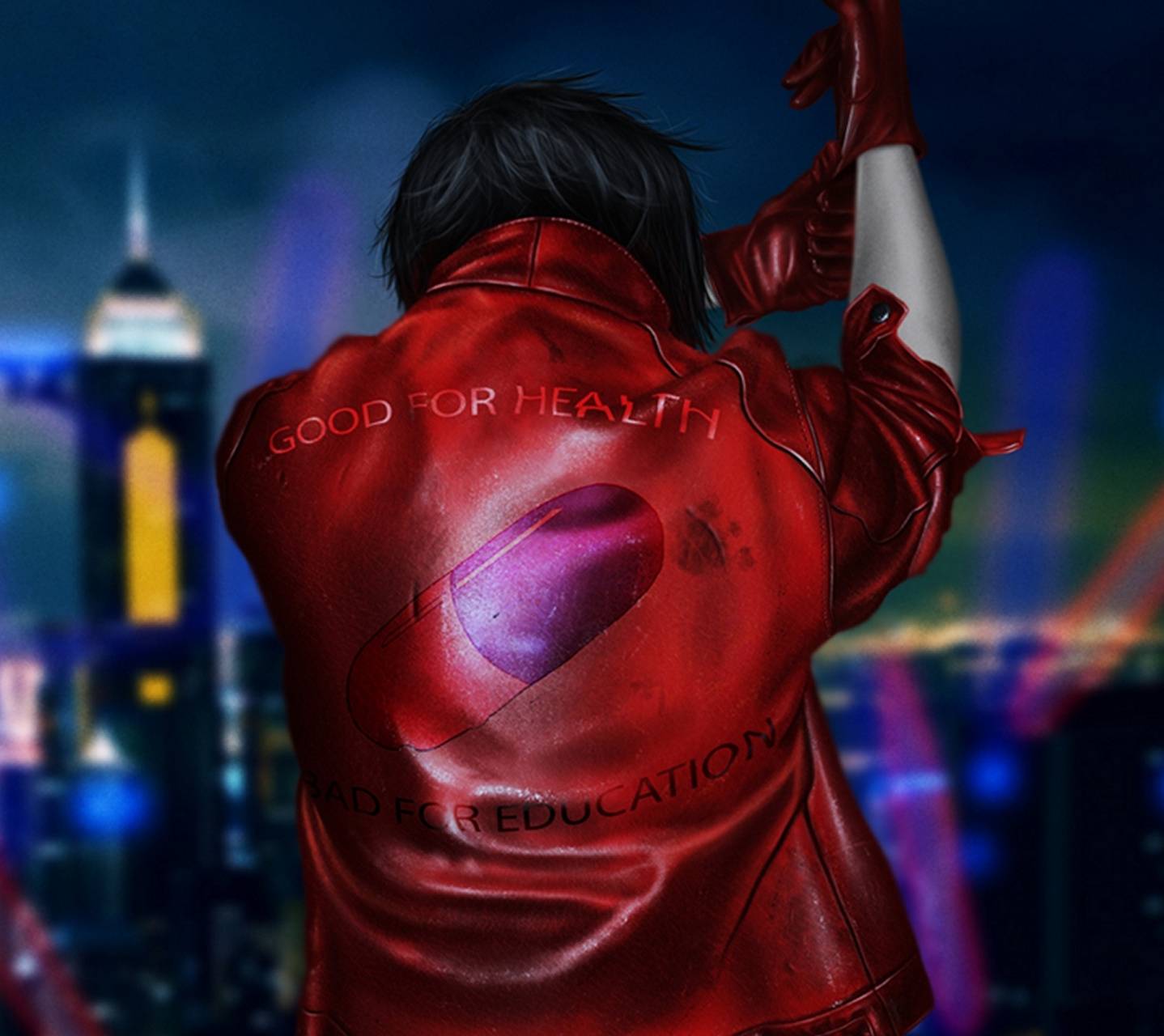 1438x1280 Kaneda from Akira wallpaper