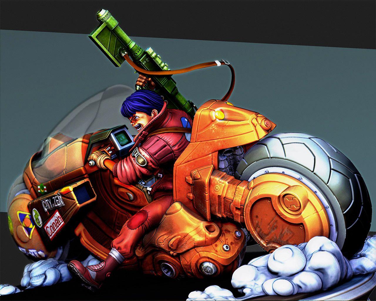 1280x1024 3D Art: Kaneda, Anime, Sci FiCoolvibe