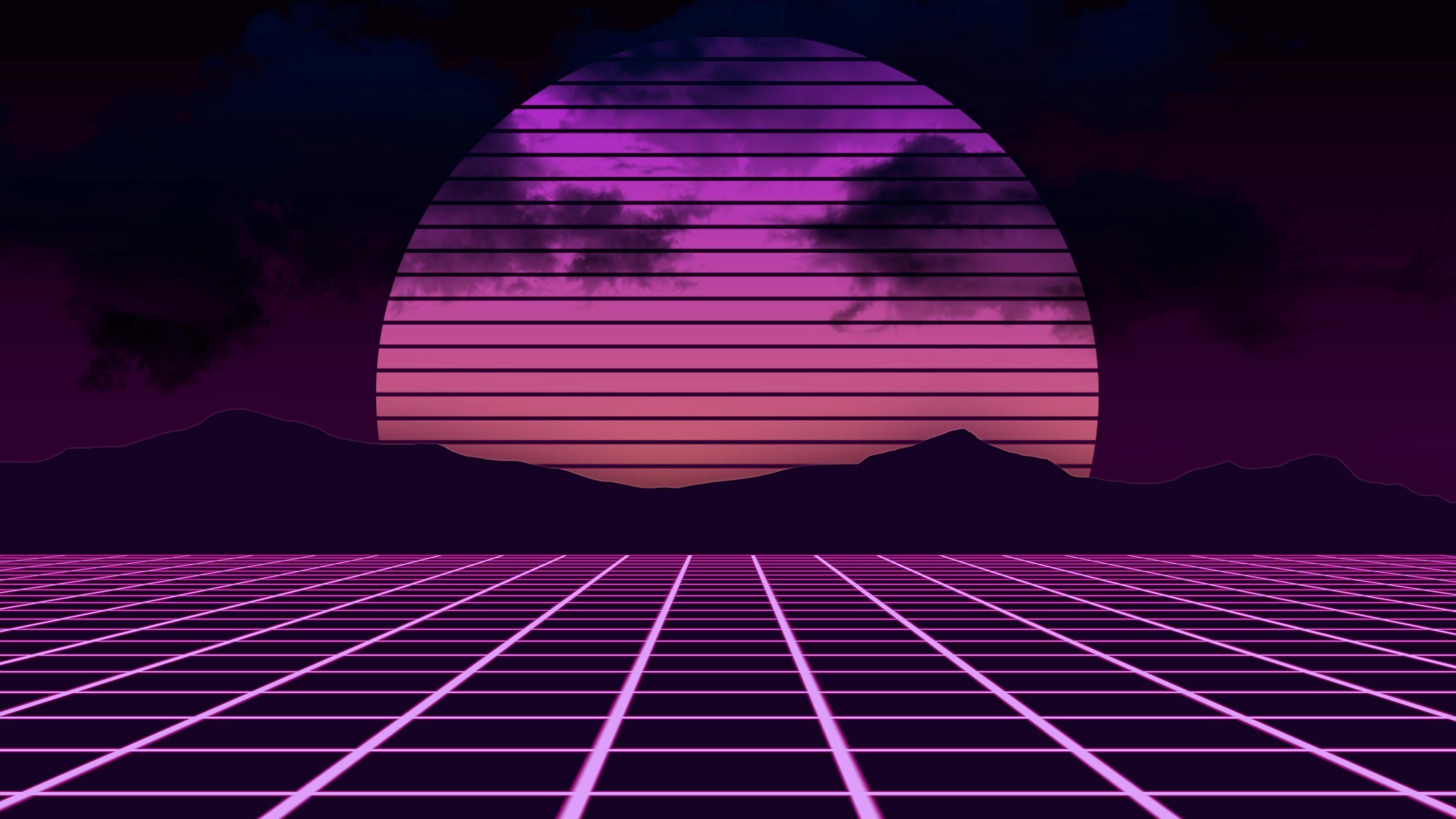 3840x2160 Neon Aesthetic Wallpaper
