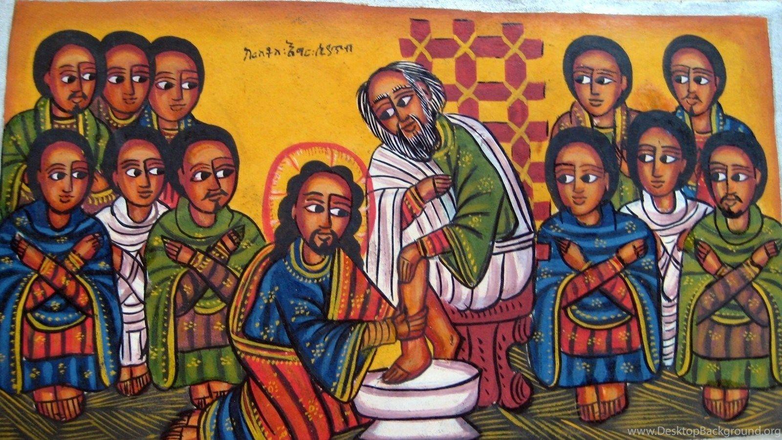 1600x900 Jesus, Ethiopian Orthodox Art, Arts, African Arts. Desktop Background