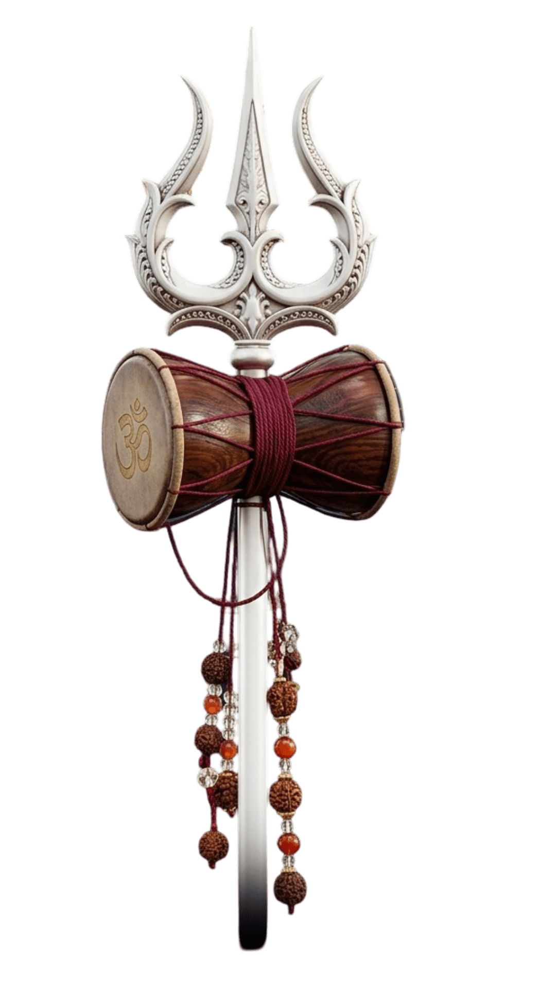 1080x1920 Silver trishul damru png transparent 1080p