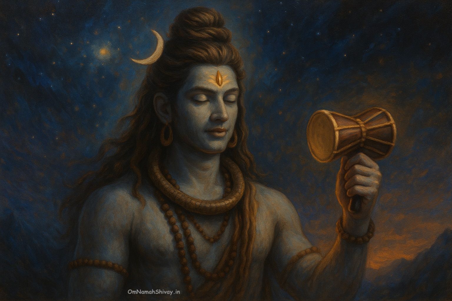 1536x1024 The Power and Significance of the Damru in Lord Shiva's Hand