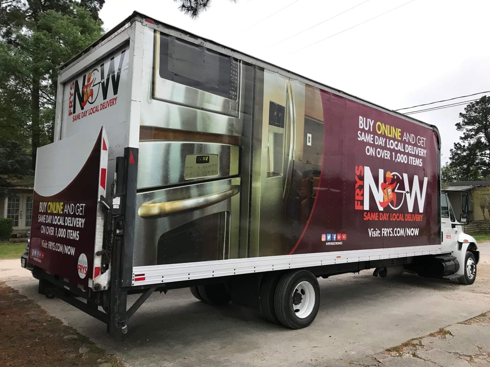 1600x1200 Box Truck Wraps & Graphics: A Moving Billboard for Ultimate Brand Promotion
